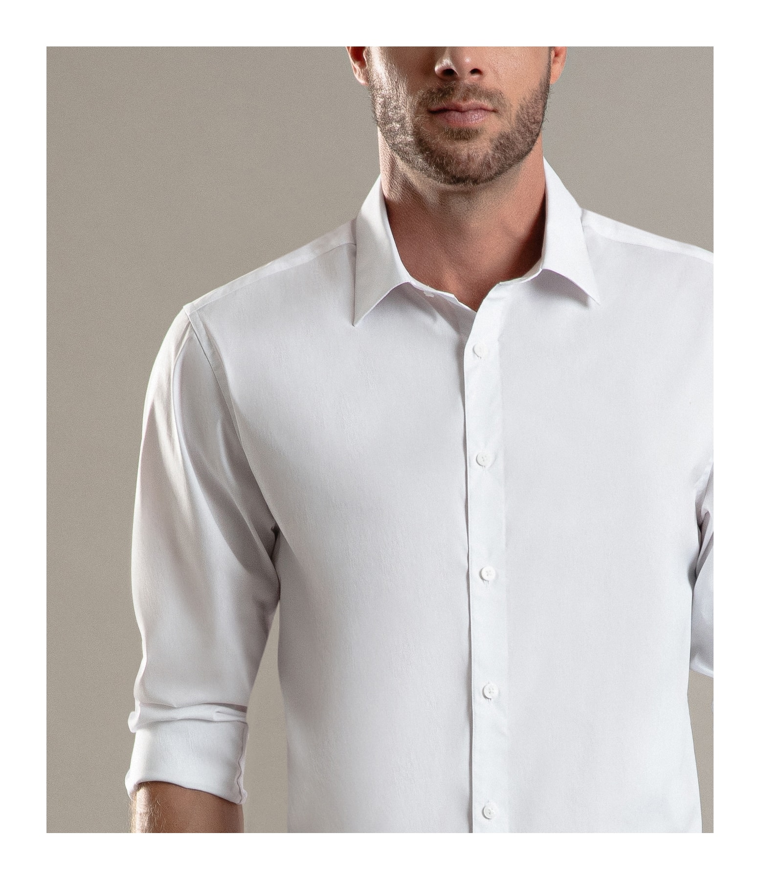 Camisa Nylon Spandex Branco