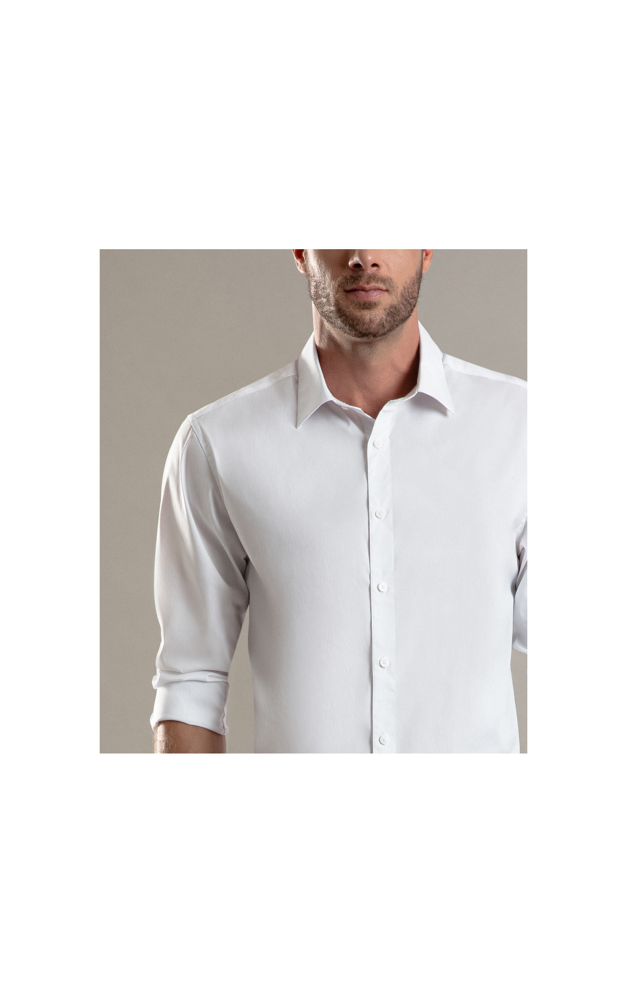 Camisa Nylon Spandex Branco