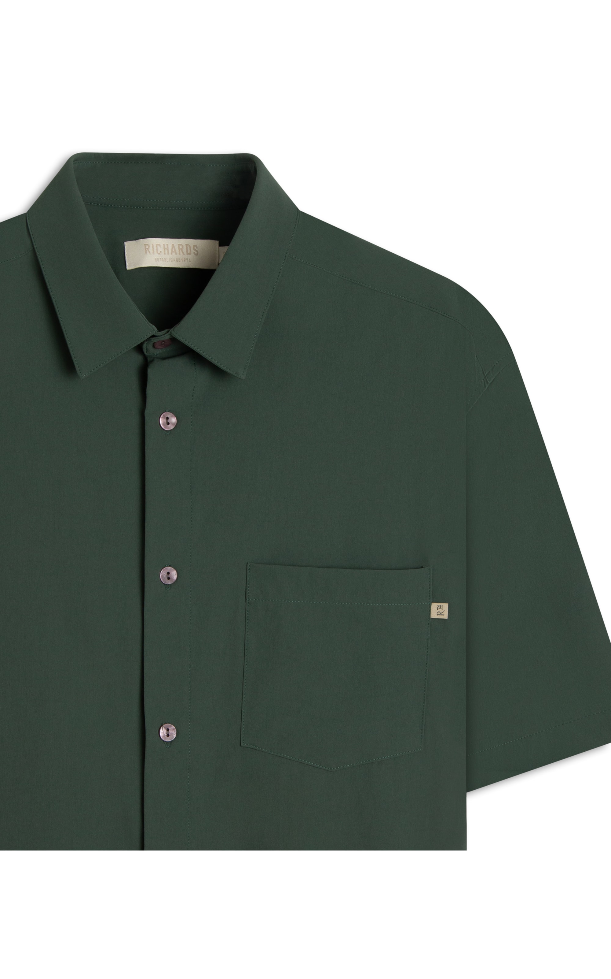 Camisa Nylon Theo Mc  Verde Escuro