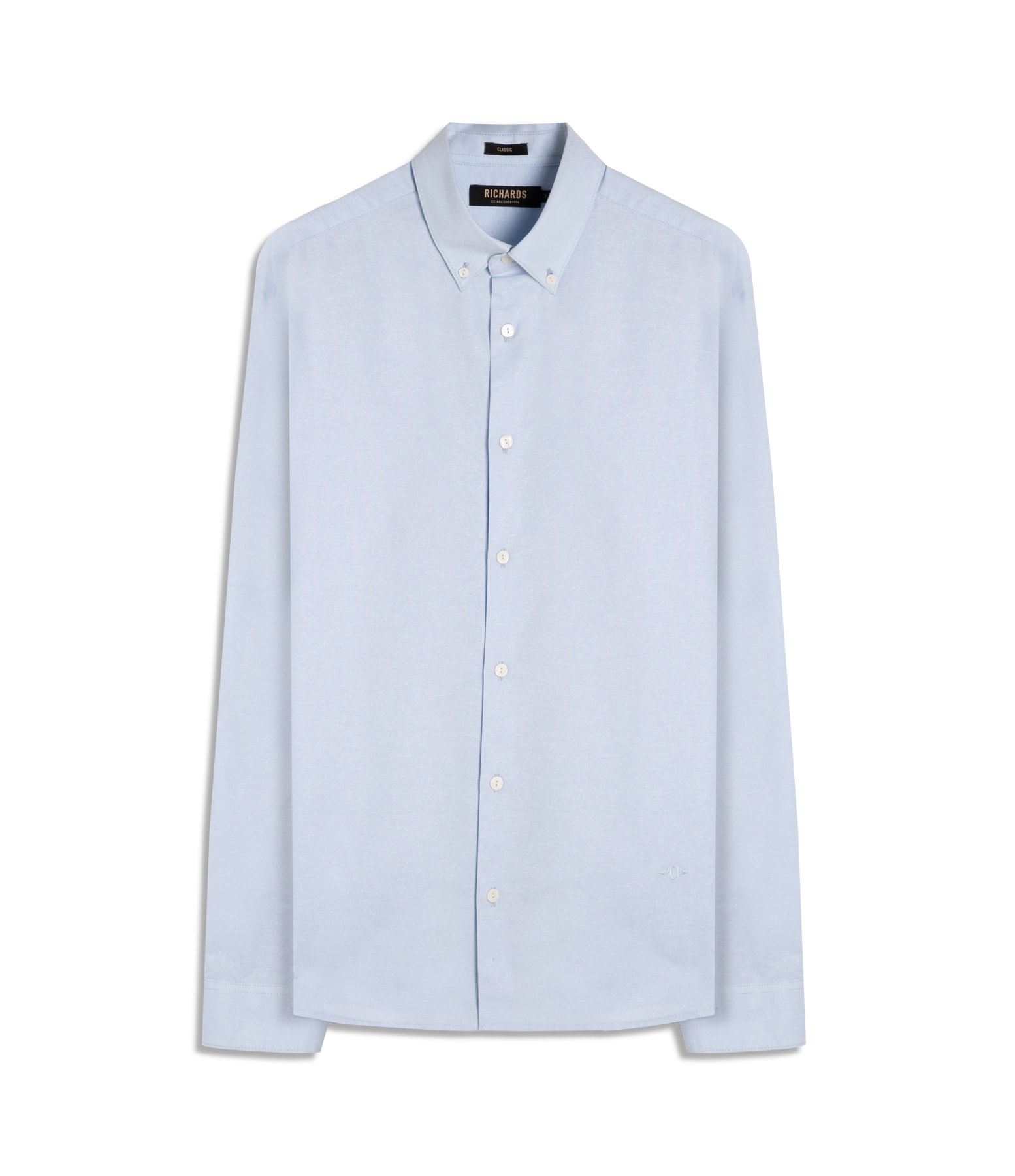 Camisa Oxford Azul Claro