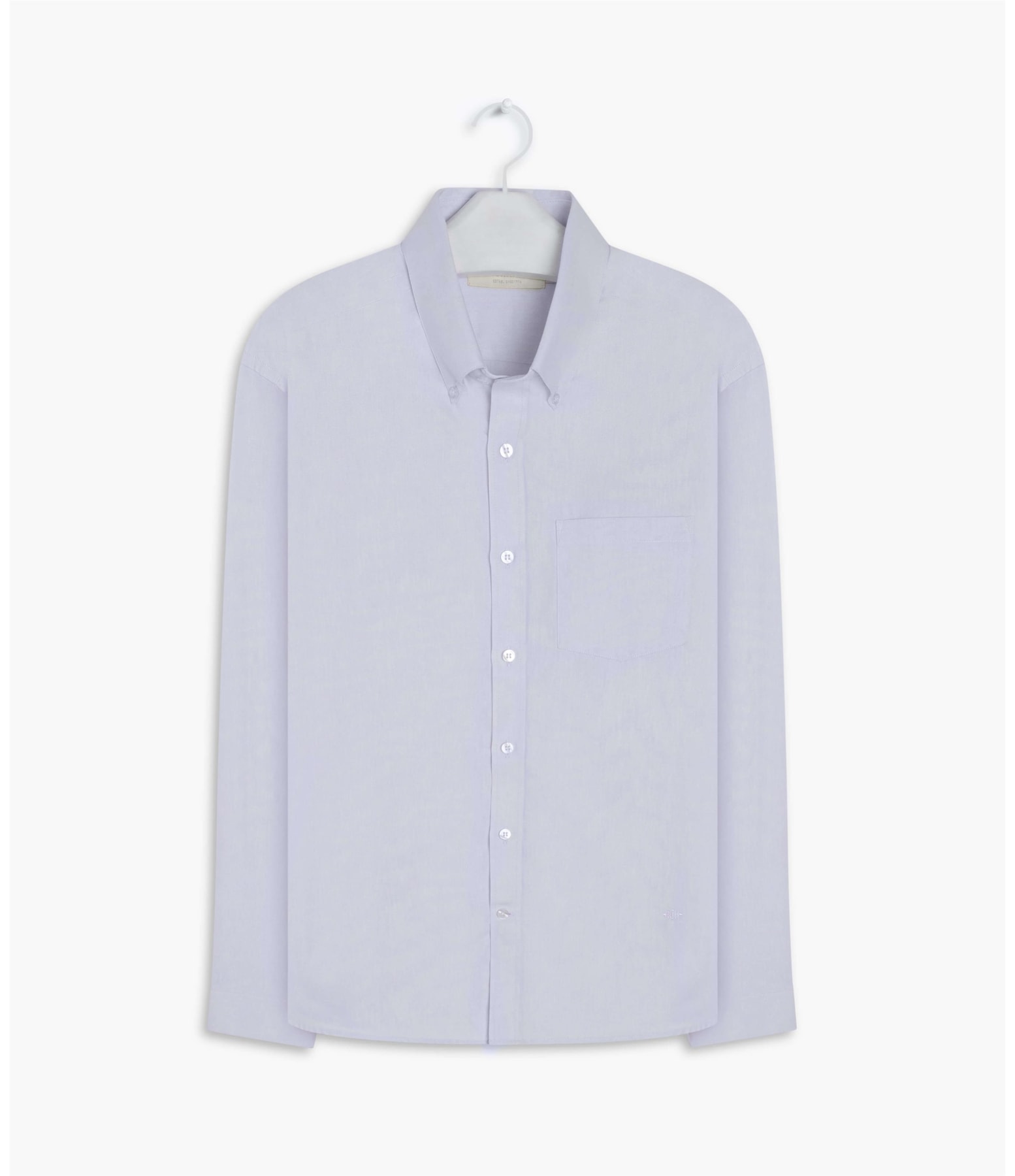 Camisa Oxford Ml Azul Bic