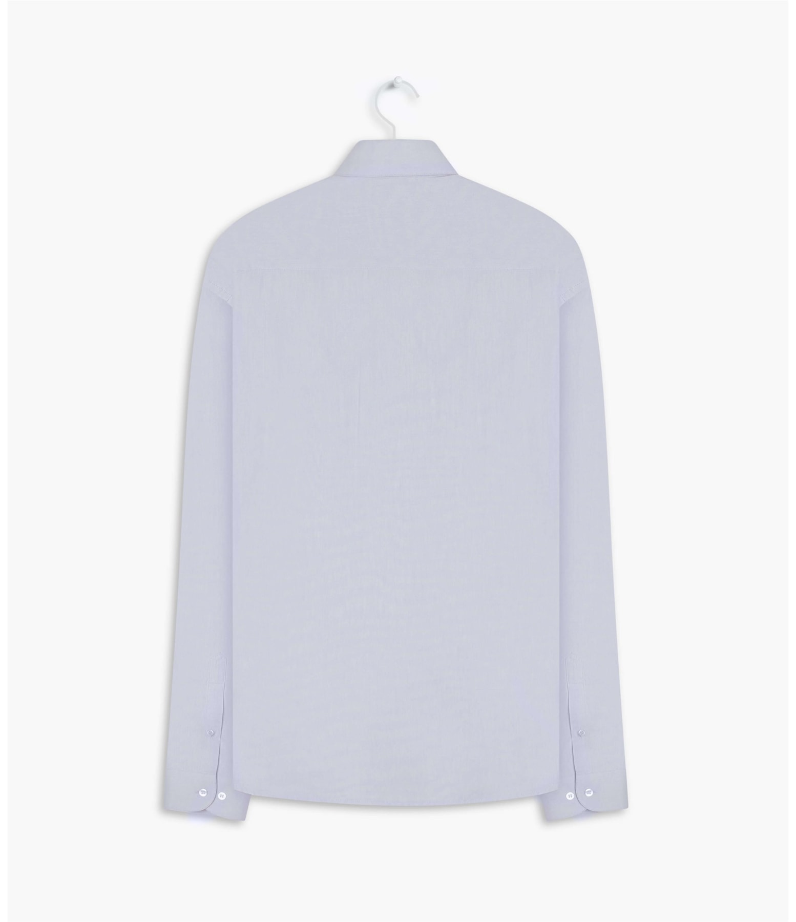 Camisa Oxford Ml Azul Bic
