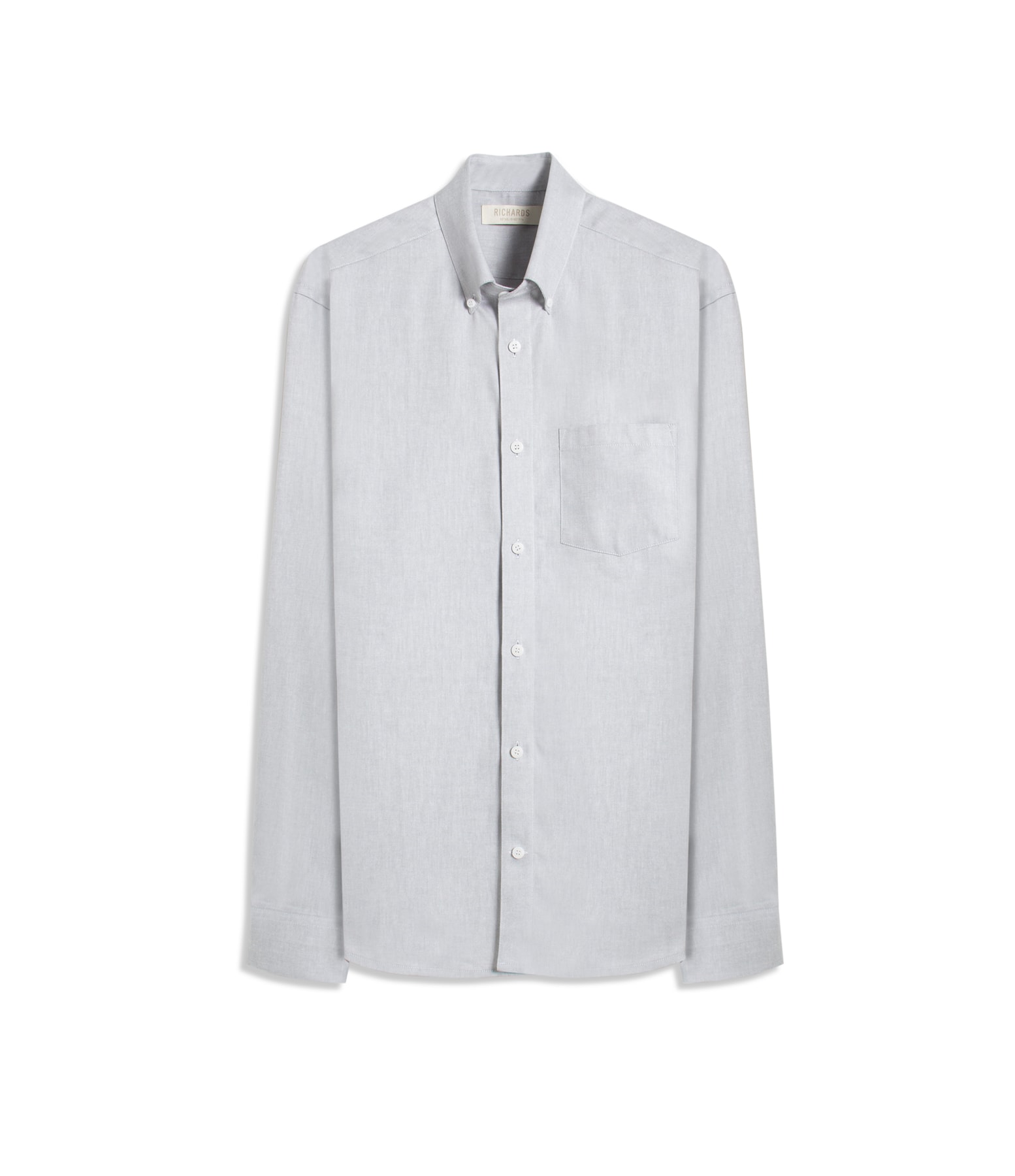 Camisa Oxford Ml Silver Gray