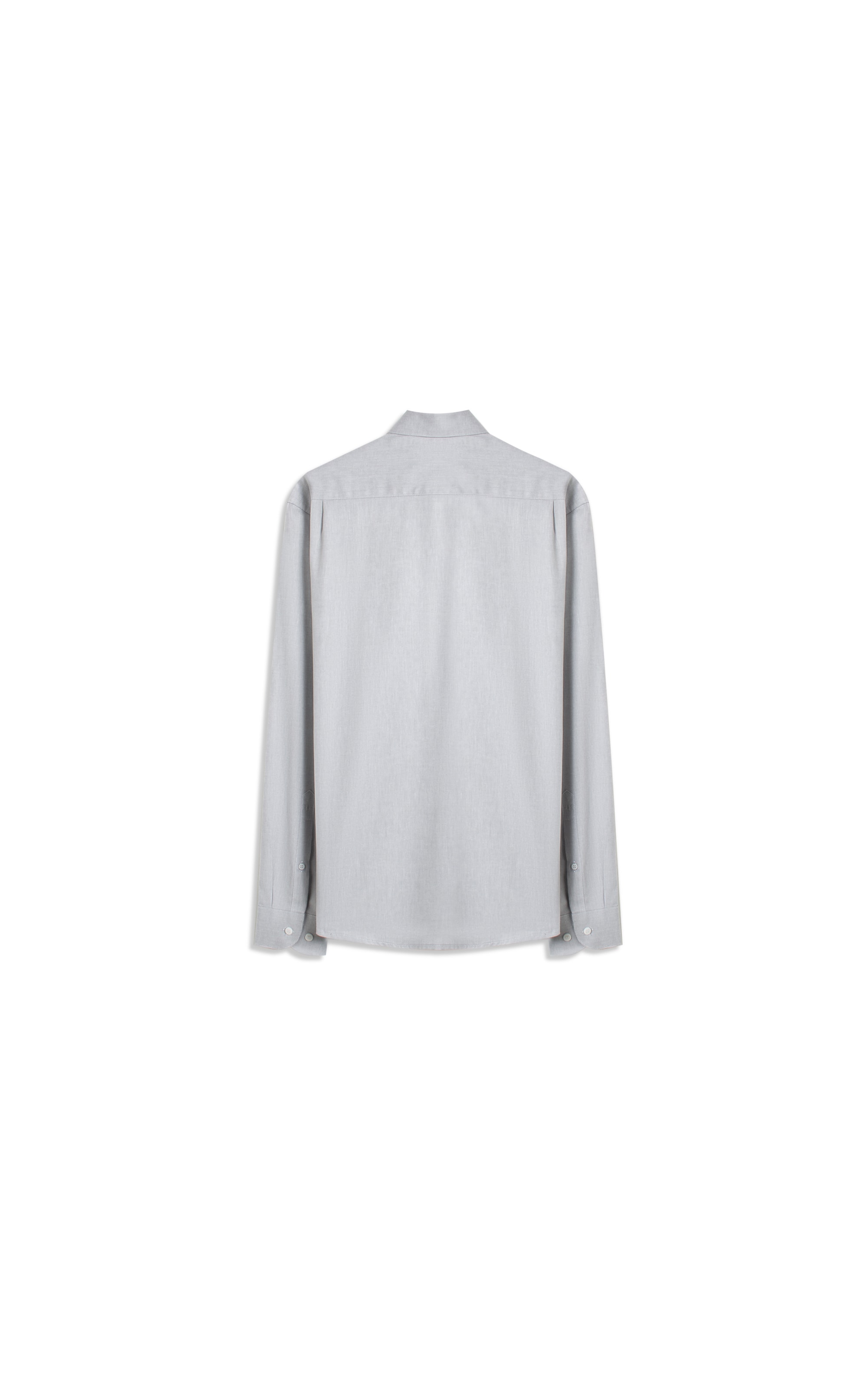 Camisa Oxford Ml Silver Gray