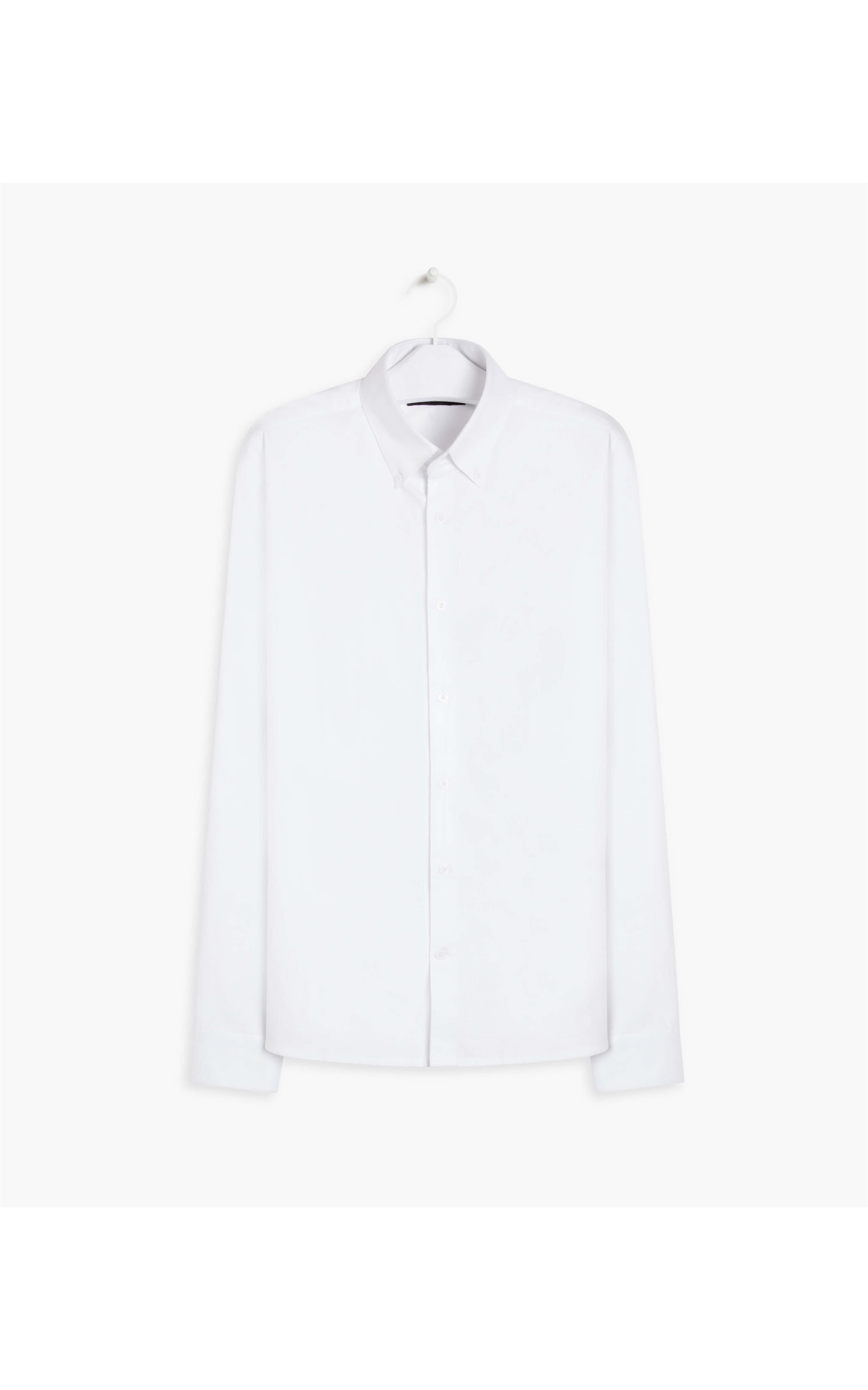 Camisa Oxford Stretch Ml Branco