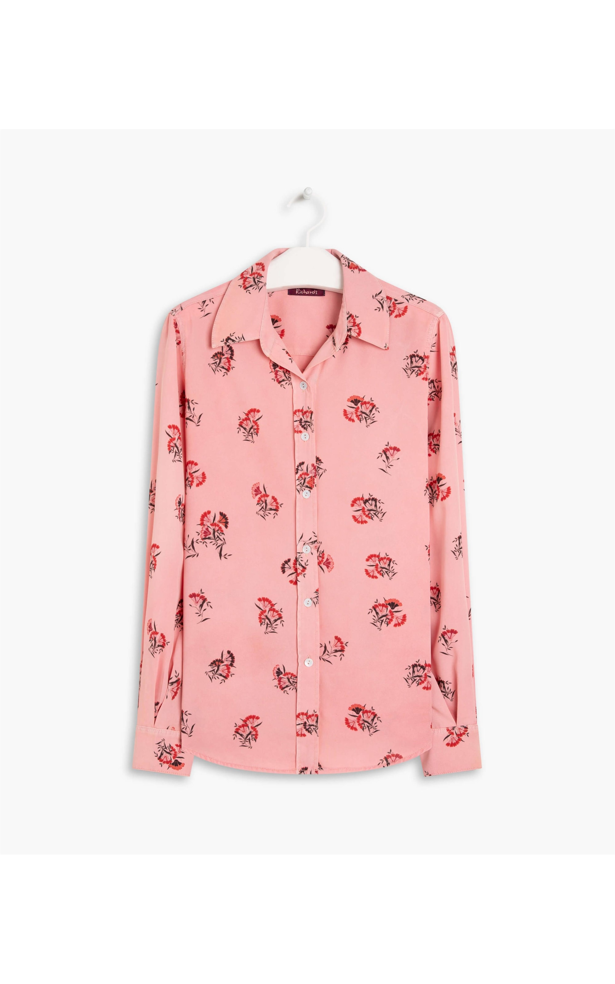 Camisa Papoula Est Chili Vermelho