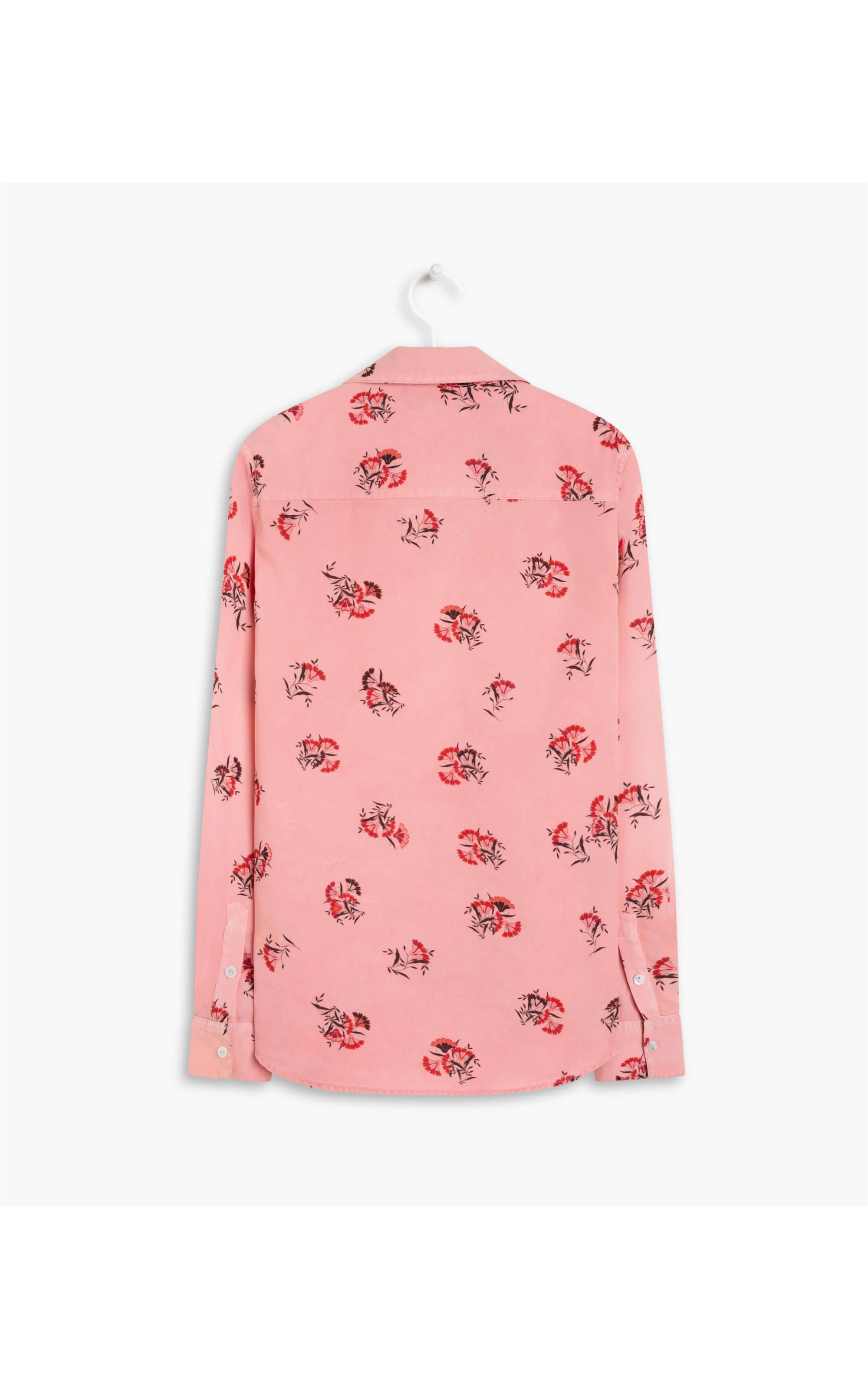 Camisa Papoula Est Chili Vermelho