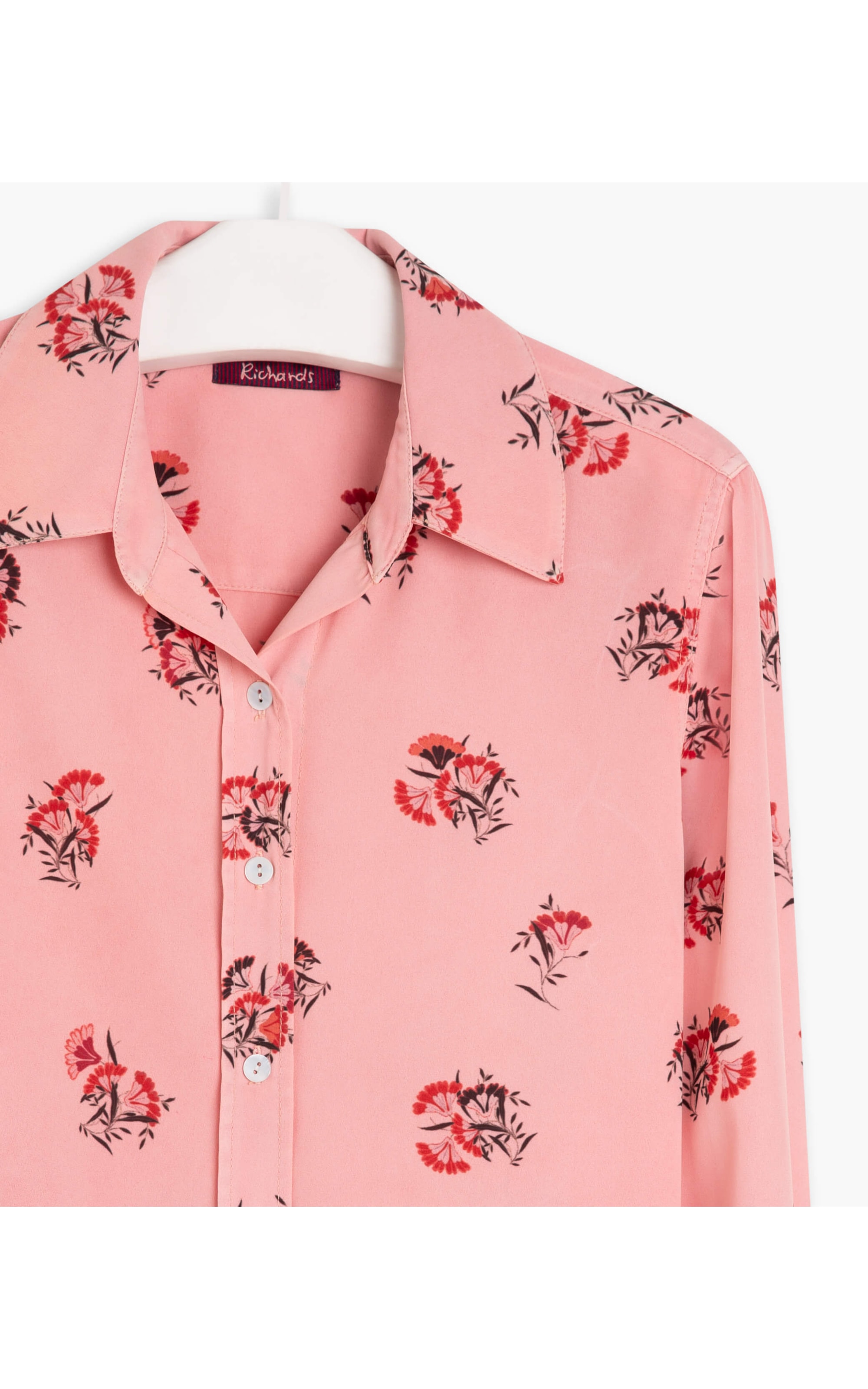 Camisa Papoula Est Chili Vermelho