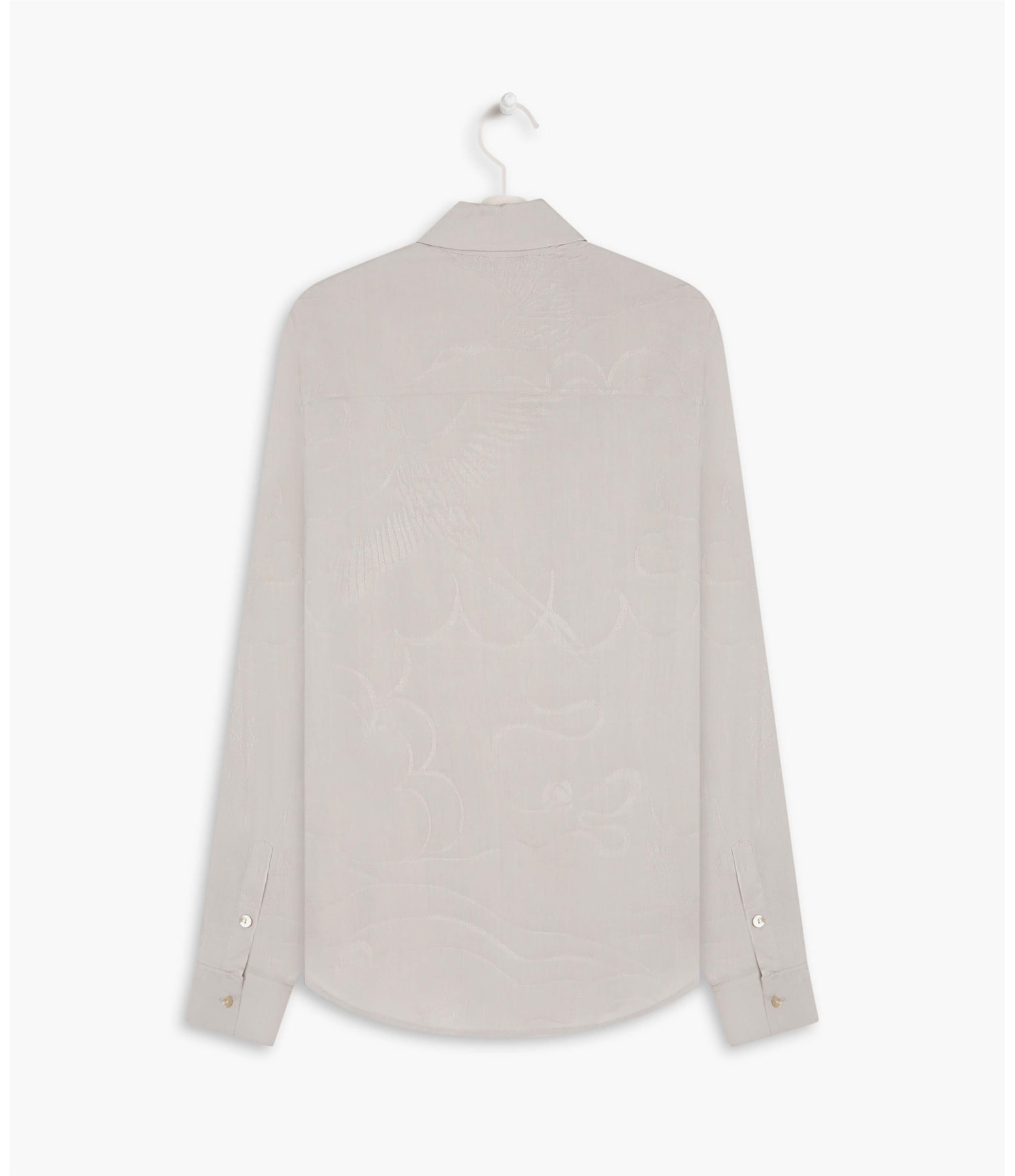 Camisa Papoula Jac Crane Prata