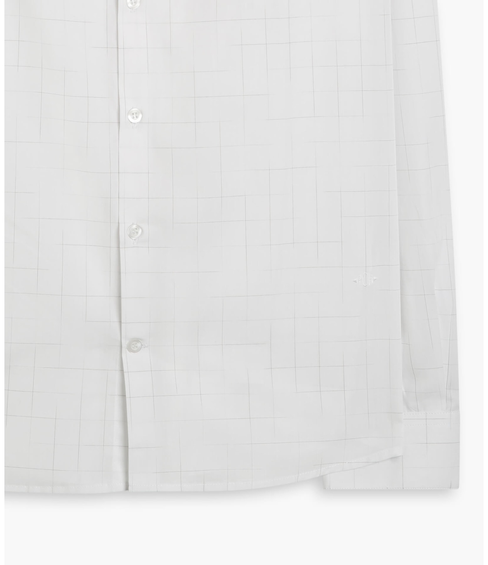 Camisa Pedro Traveller Xadrez Ml Cinza Claro