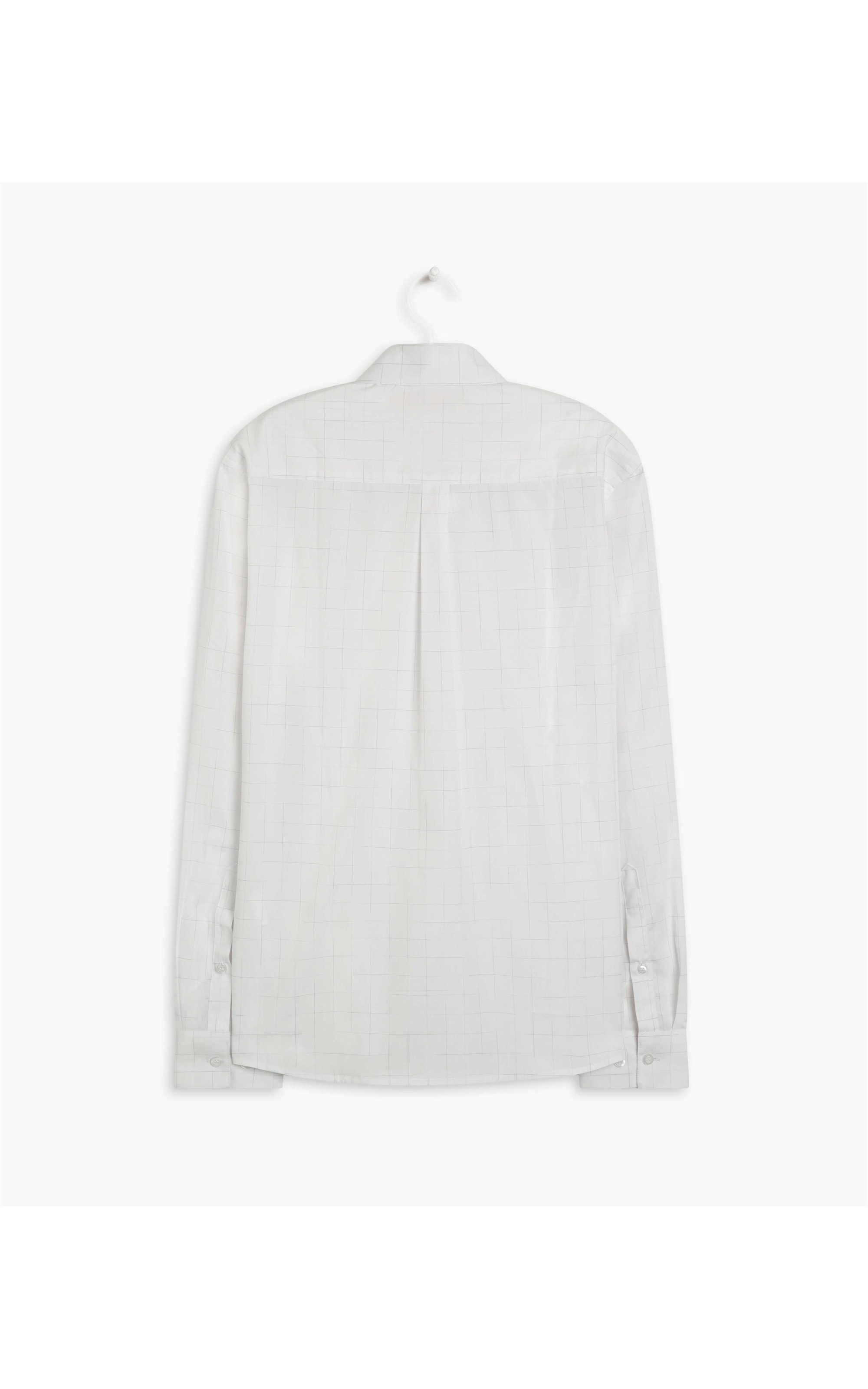 Camisa Pedro Traveller Xadrez Ml Cinza Claro