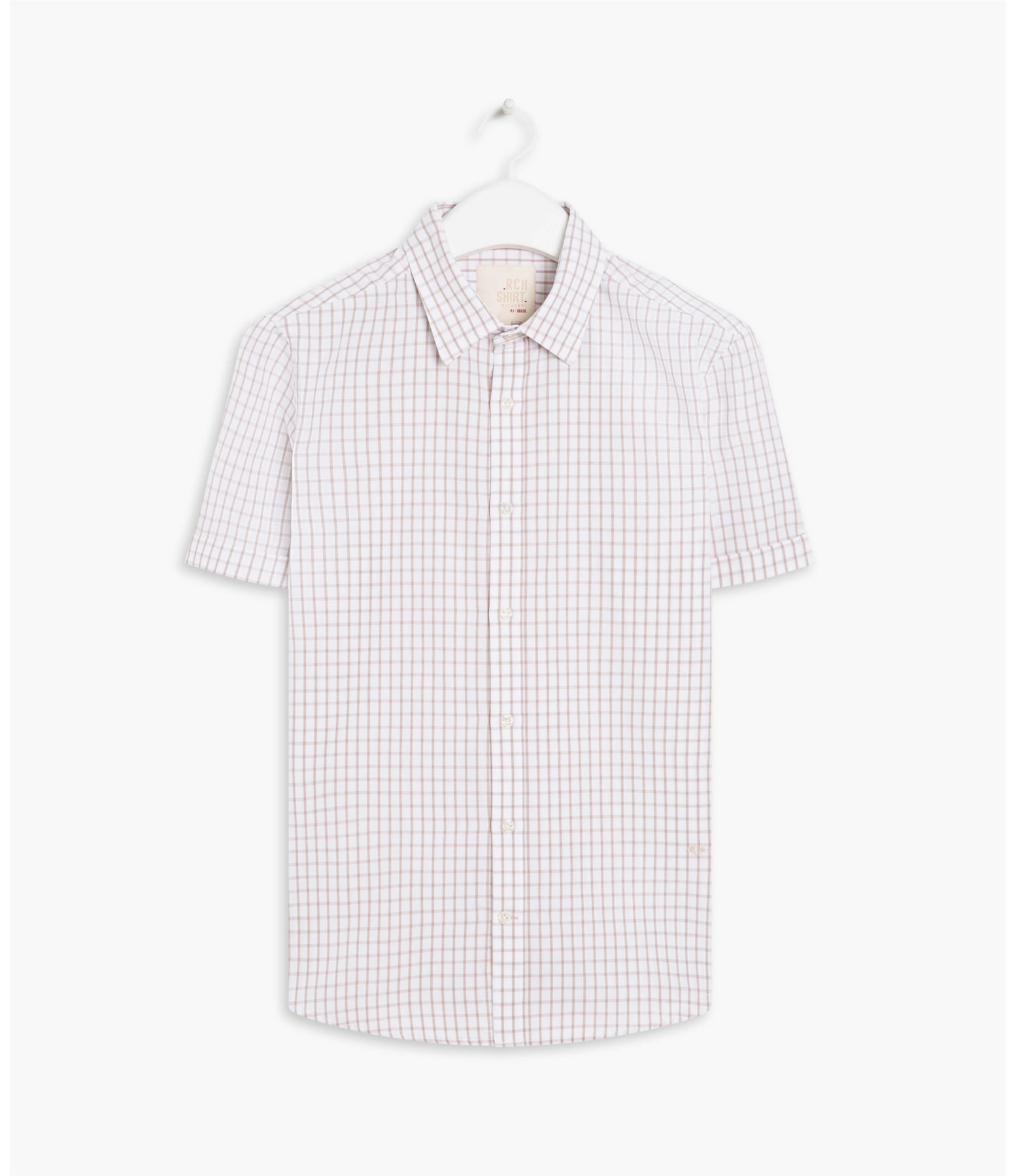 Camisa Pipo Xadrez Mc Caqui