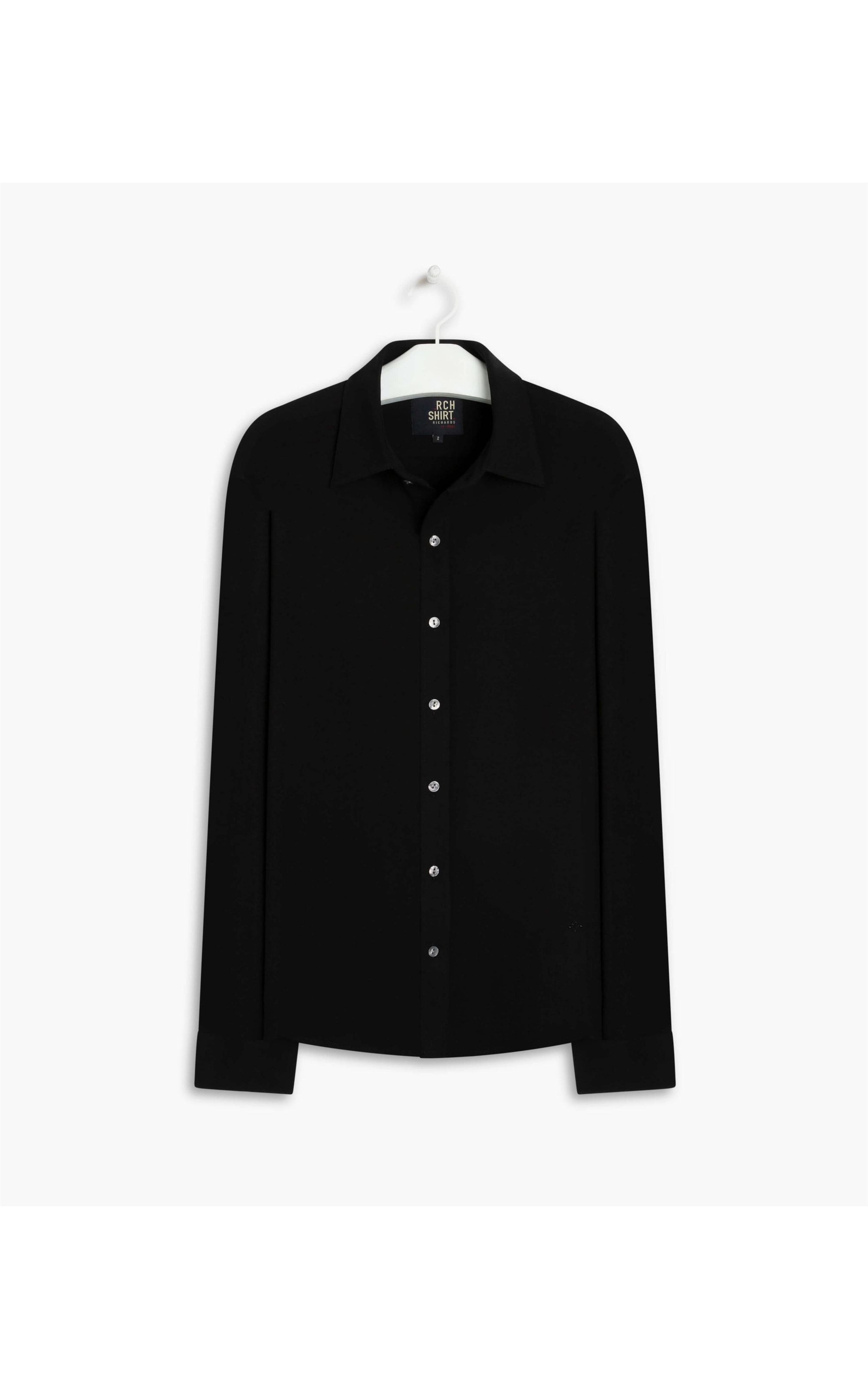 Camisa Piquet Classic Ml Preto
