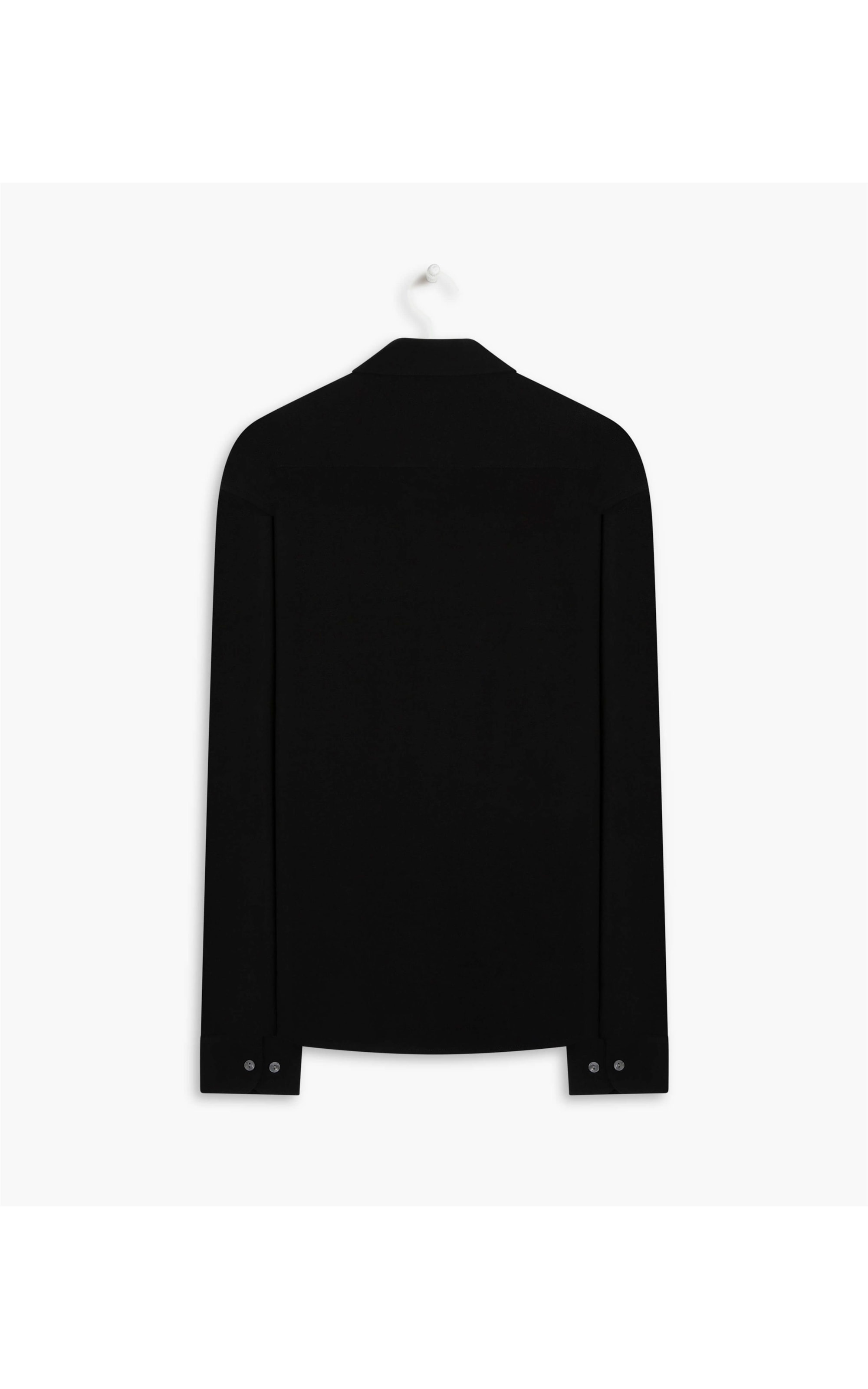 Camisa Piquet Classic Ml Preto