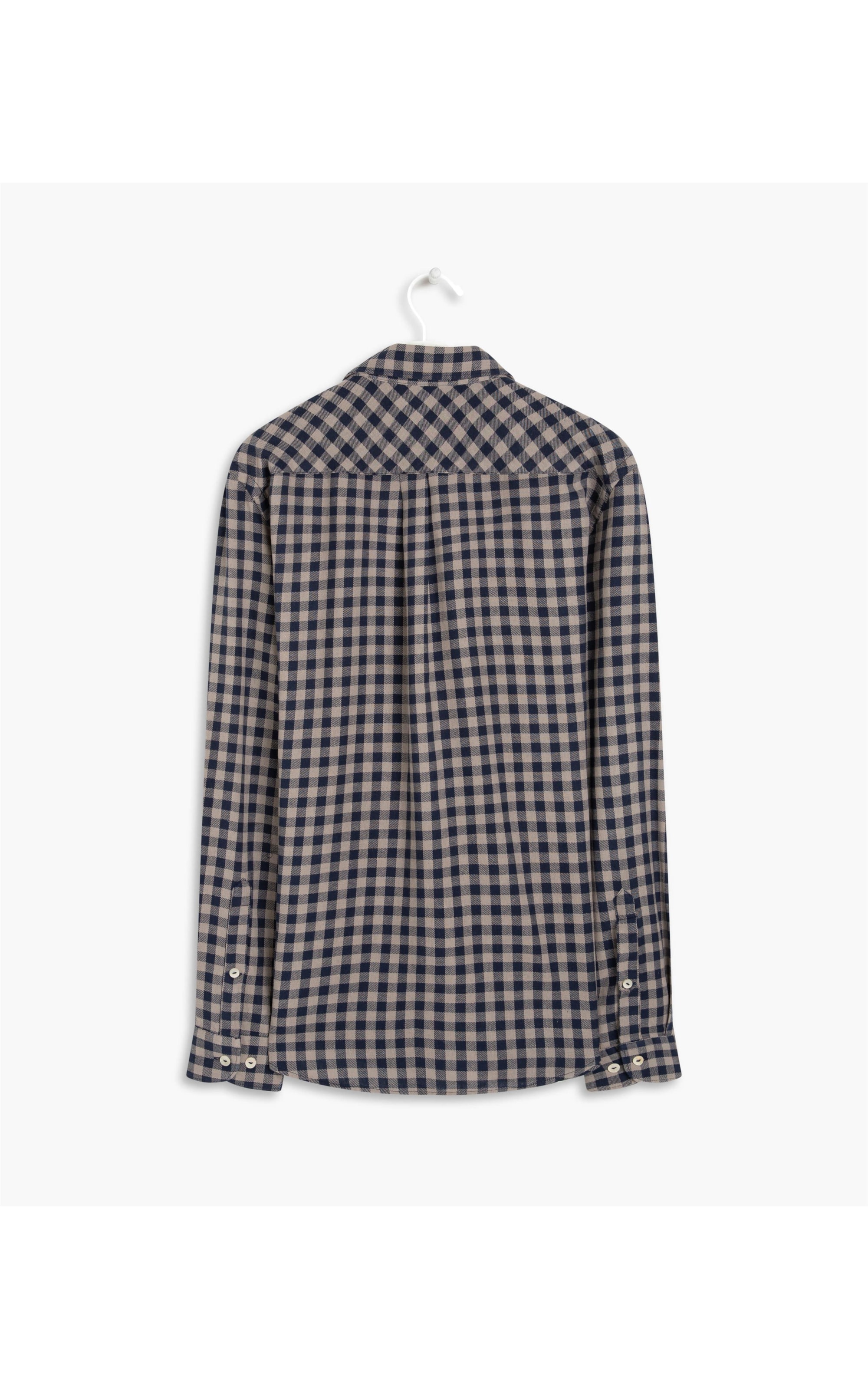 Camisa Piton Flanela Xadrez Marinho