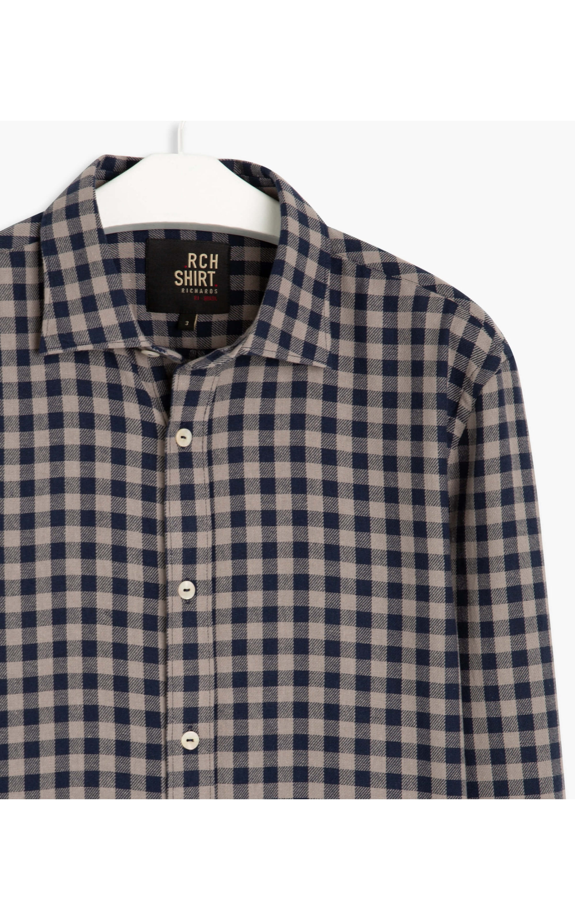Camisa Piton Flanela Xadrez Marinho