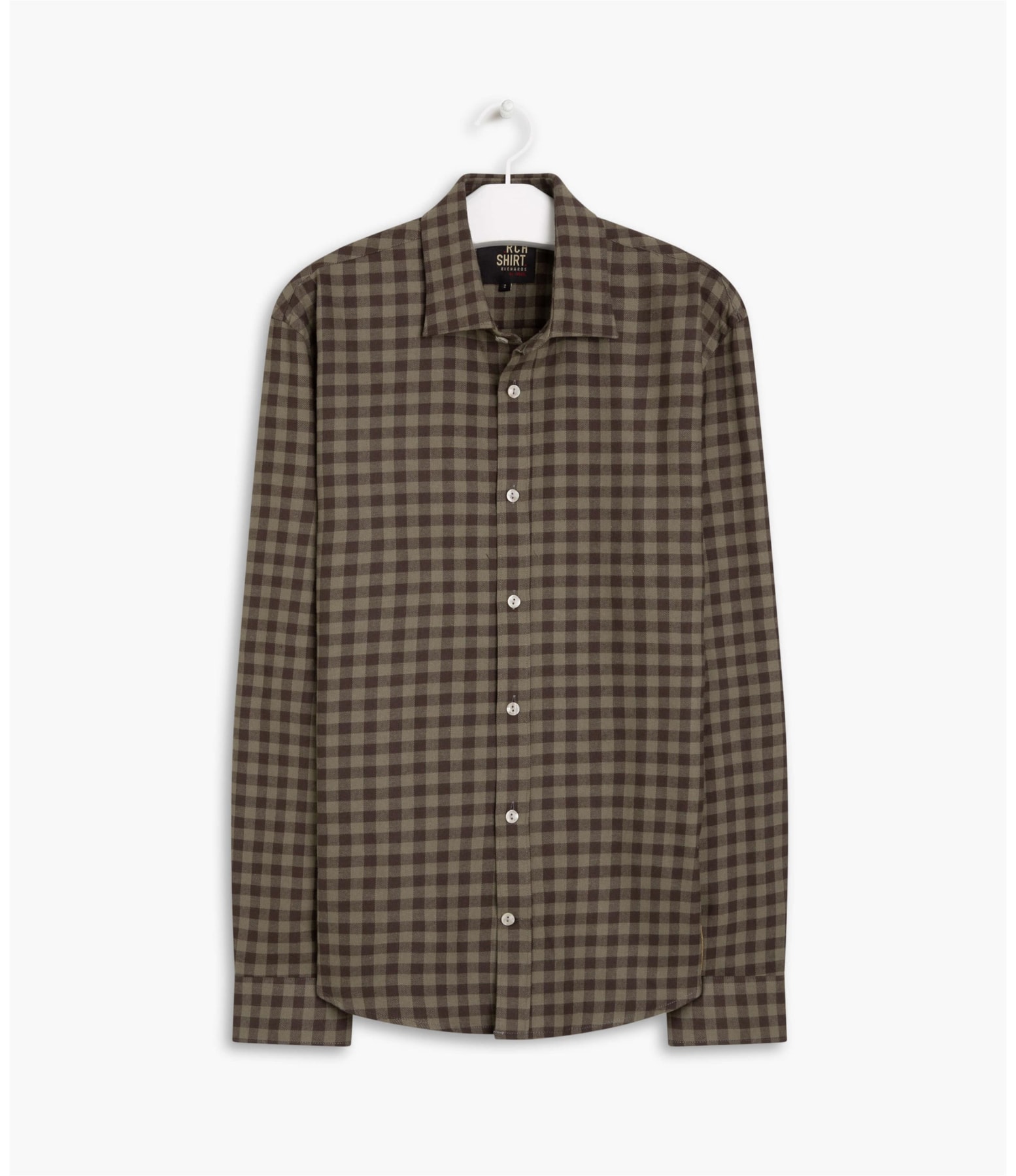 Camisa Piton Flanela Xadrez Tabaco