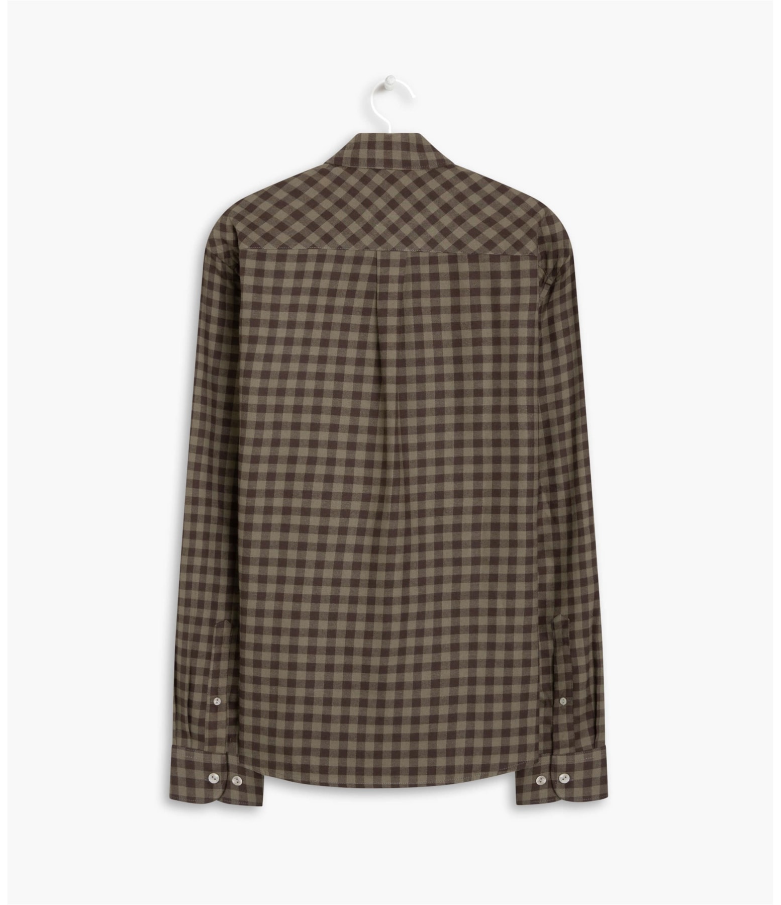Camisa Piton Flanela Xadrez Tabaco