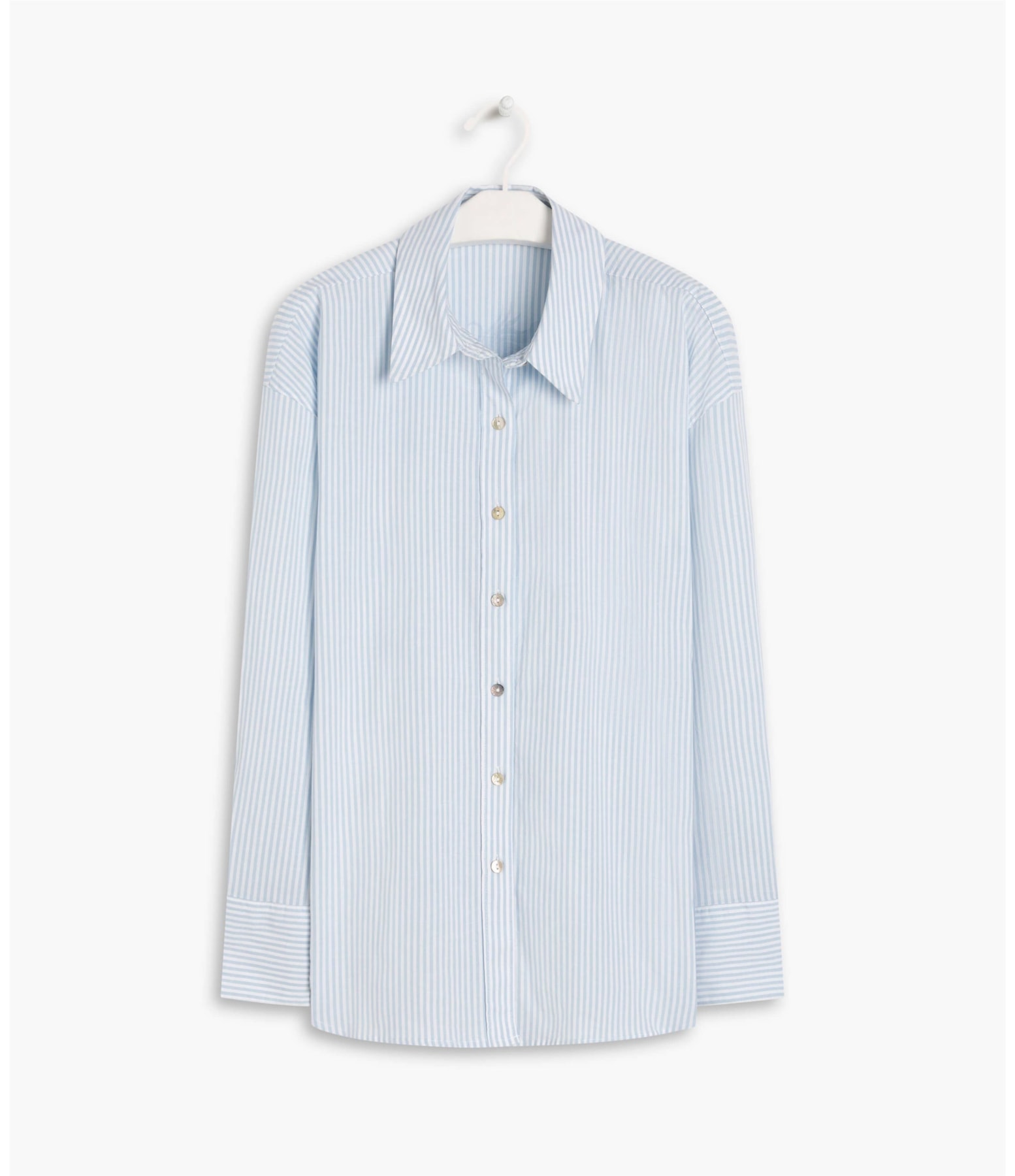 Camisa Piva Dragão Algodão Azul Claro