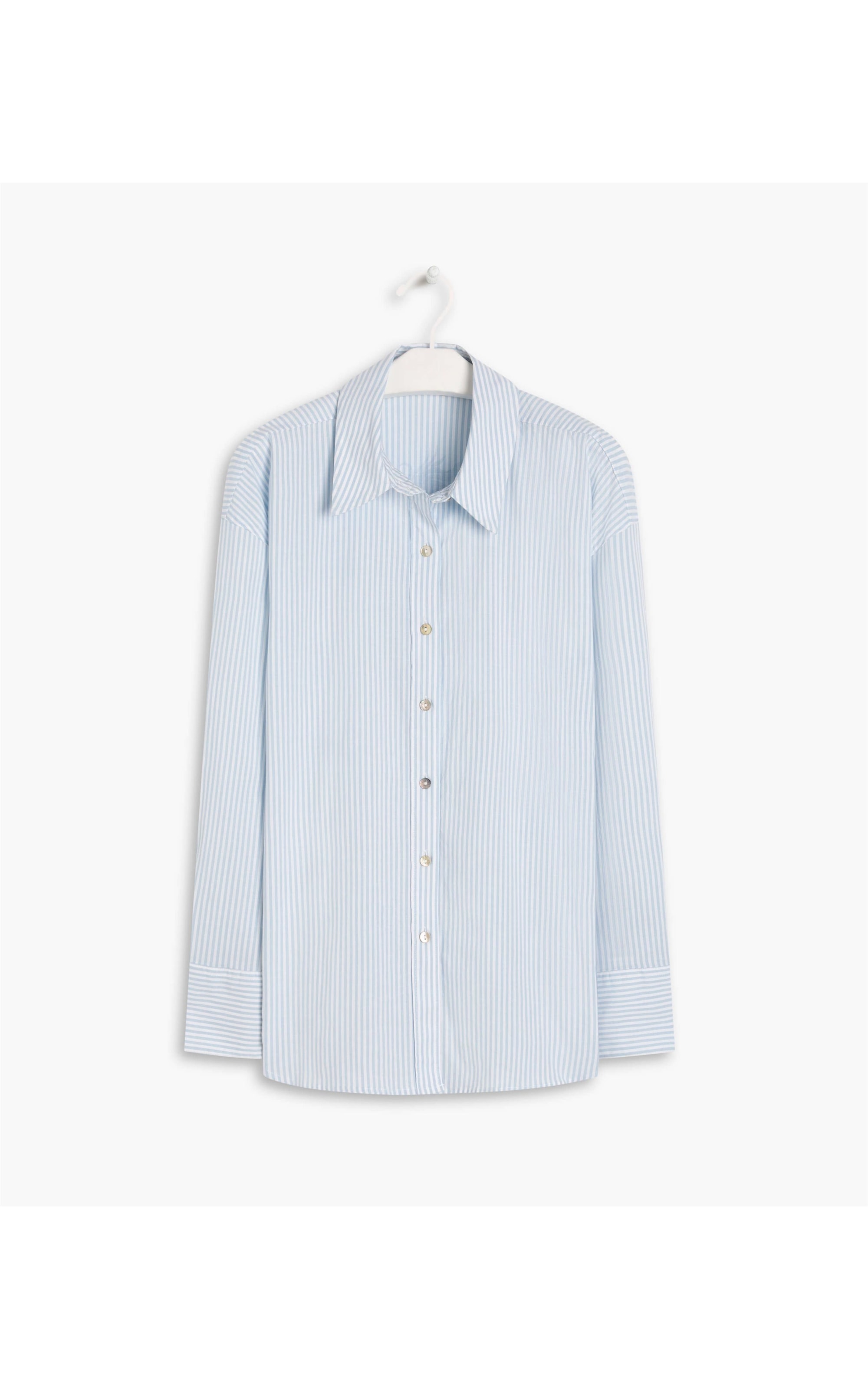 Camisa Piva Dragão Algodão Azul Claro