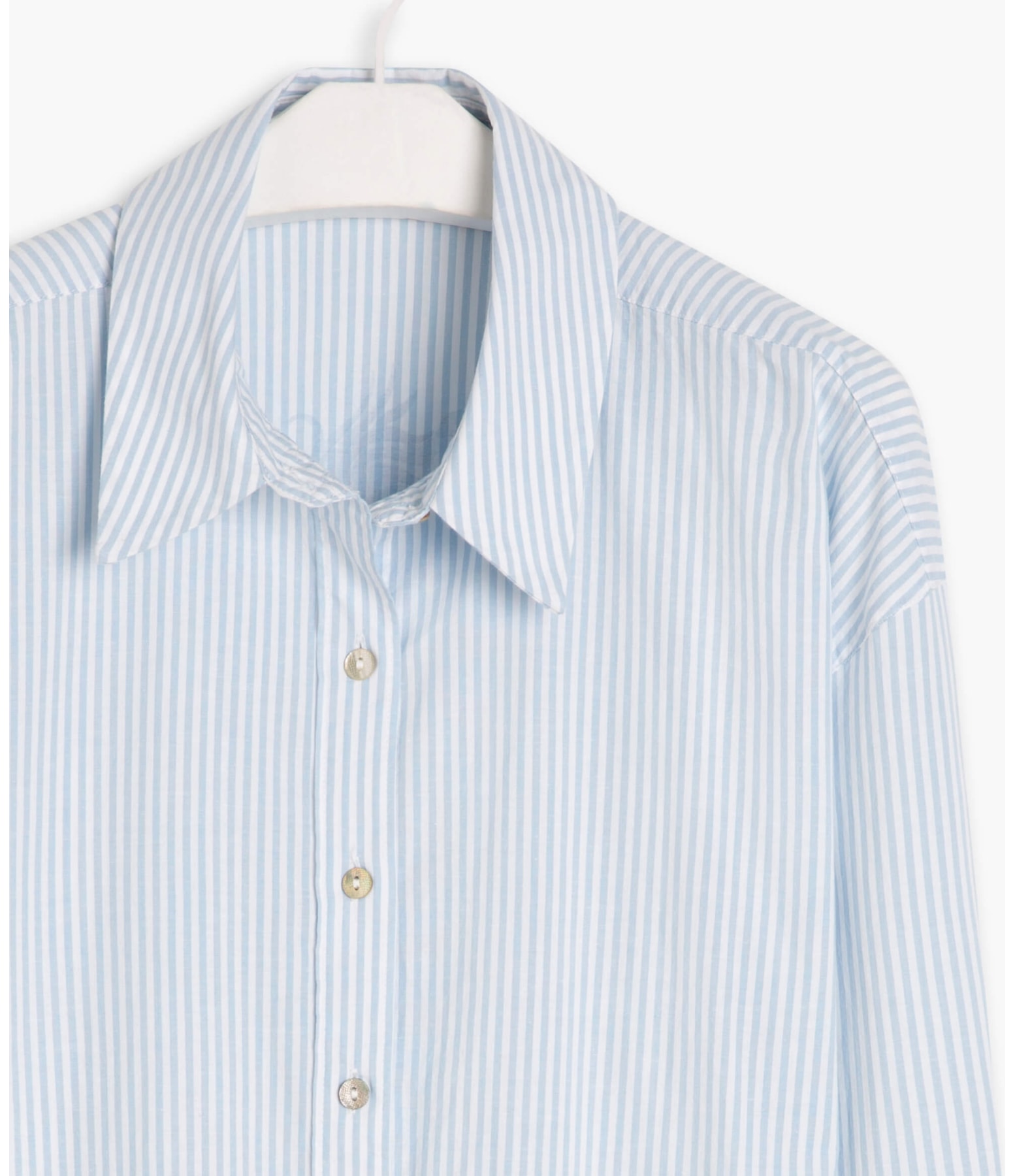 Camisa Piva Dragão Algodão Azul Claro