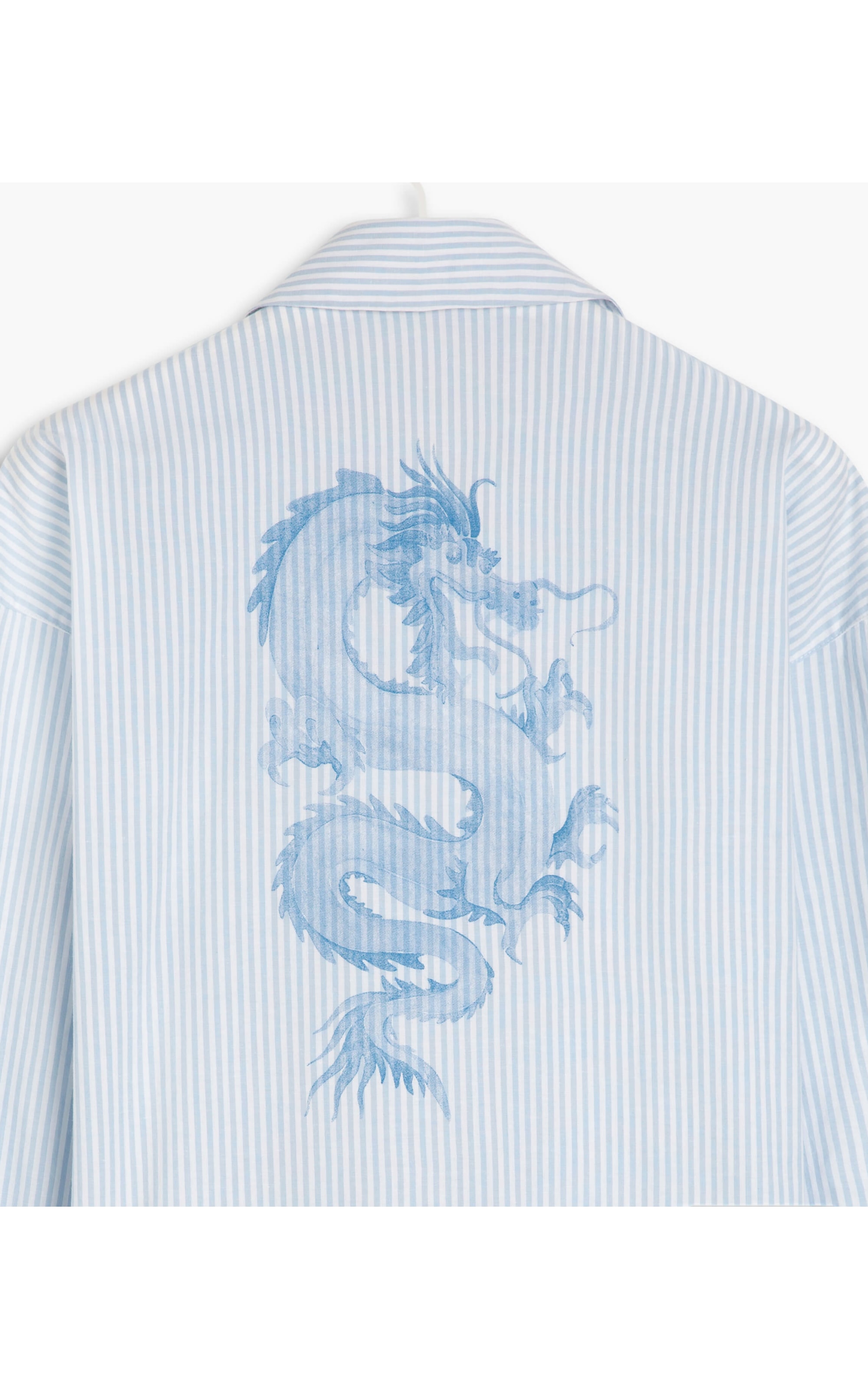 Camisa Piva Dragão Algodão Azul Claro