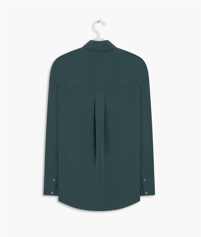 Camisa Piva Lisa Verde Jade