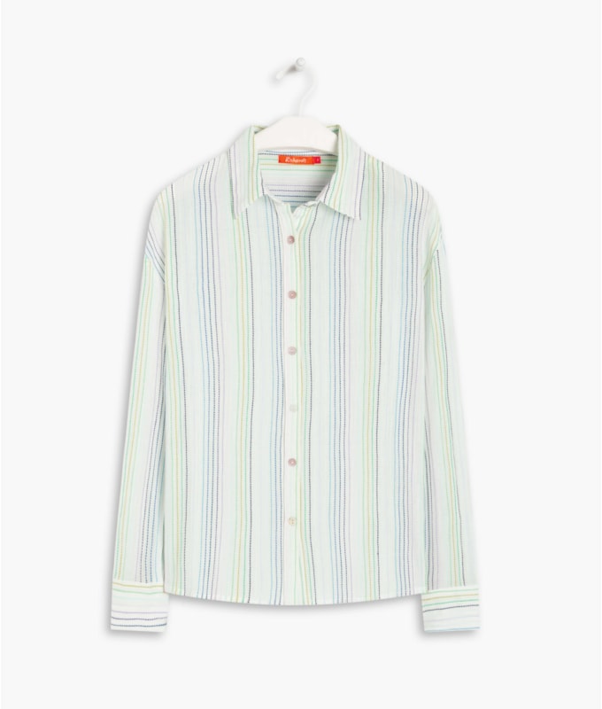 Camisa Piva Stripe Cotton Branco