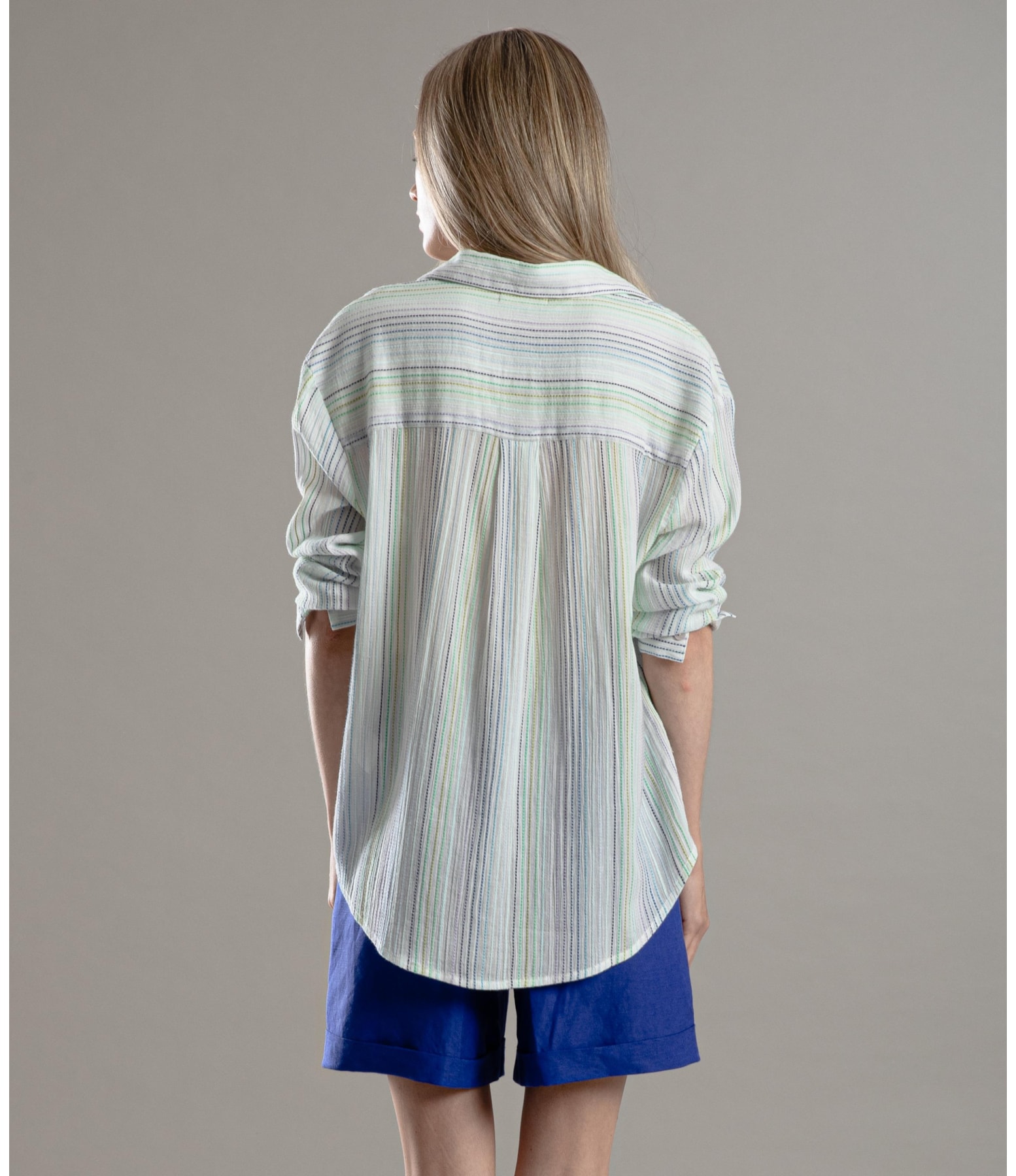 Camisa Piva Stripe Cotton Branco