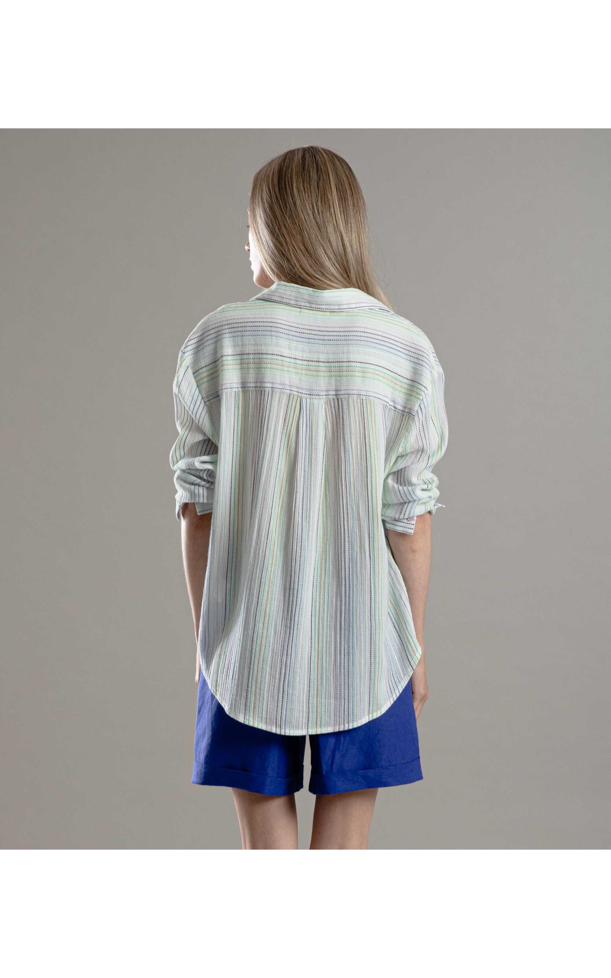 Camisa Piva Stripe Cotton Branco