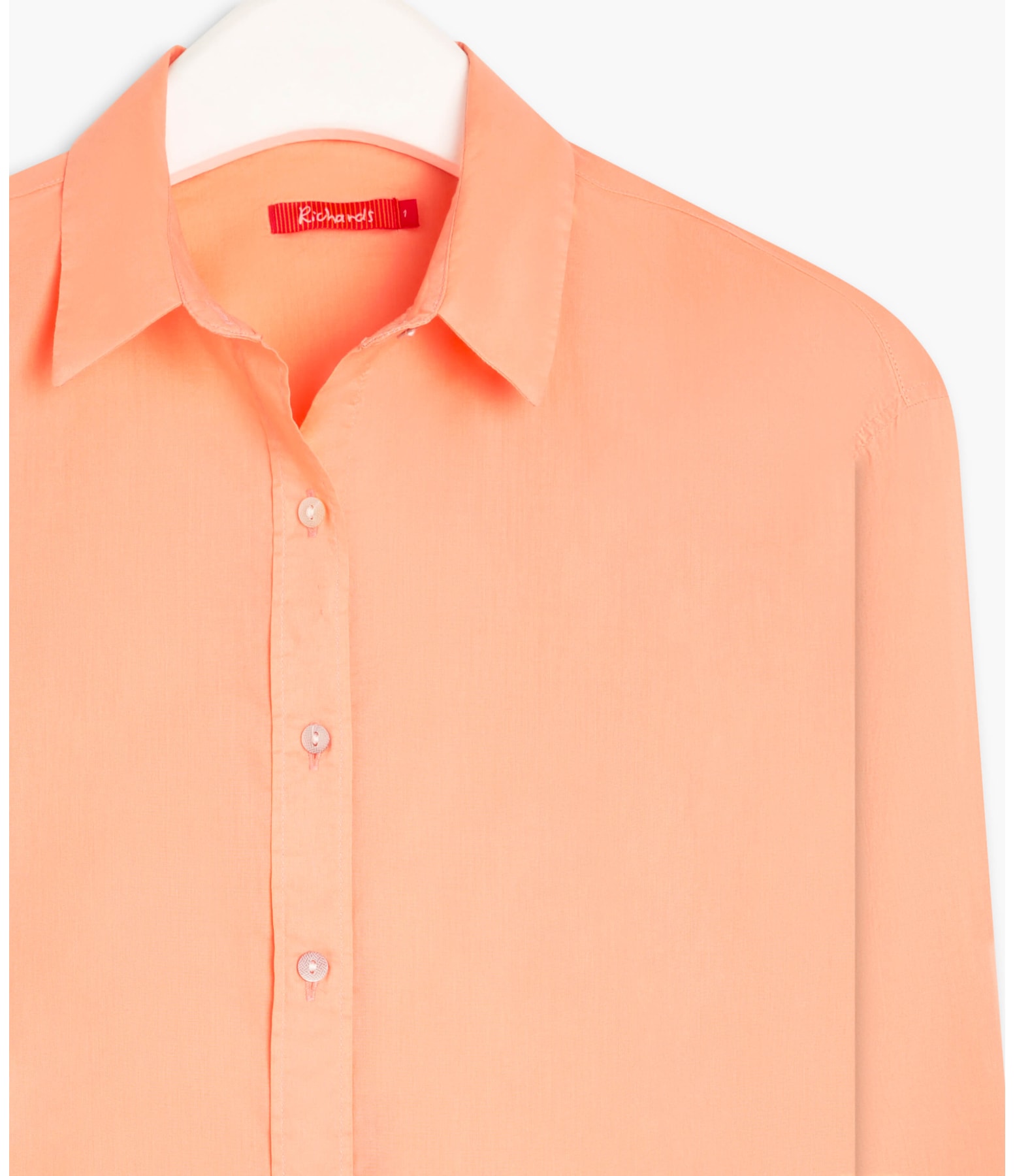 Camisa Piva Voil de Algodão Pessego