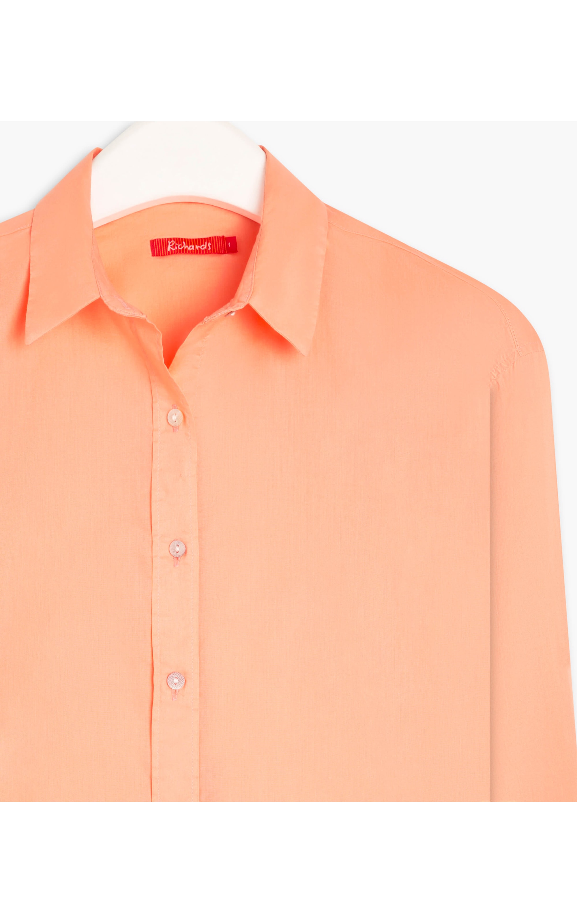 Camisa Piva Voil de Algodão Pessego