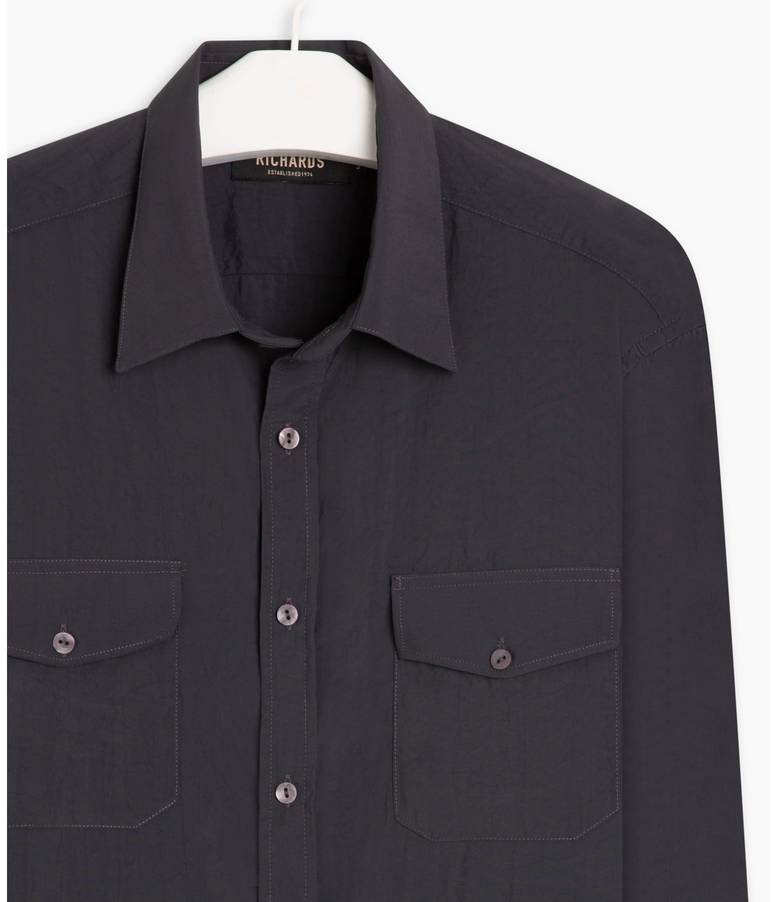  Camisa Pockets Amni Ml  Grafite