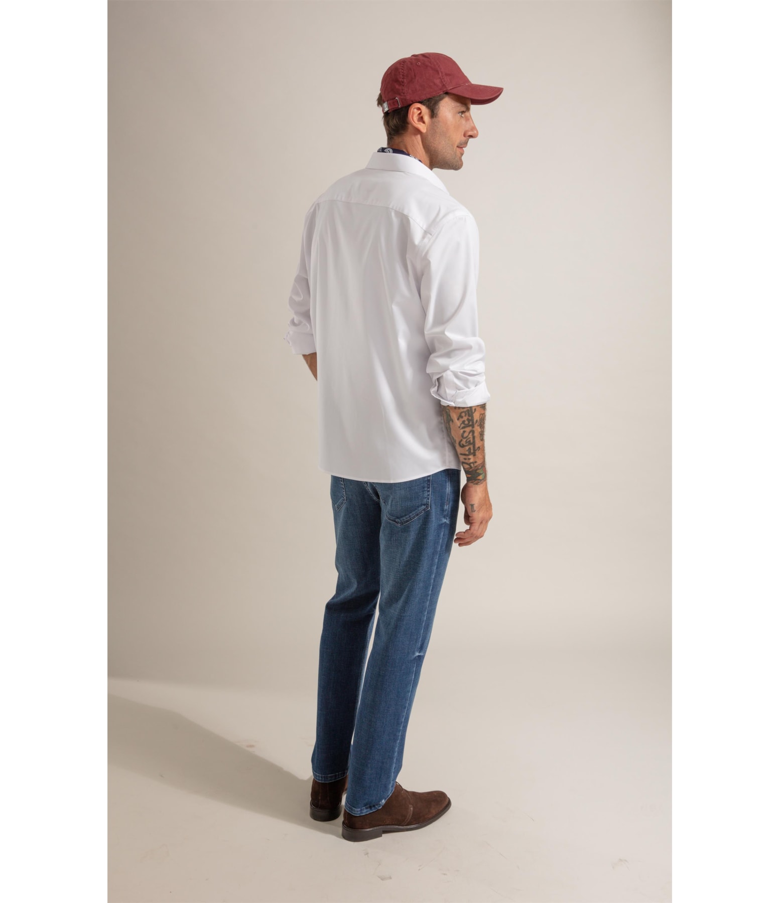 Camisa  Poli Bambu Classic St Ml Branco