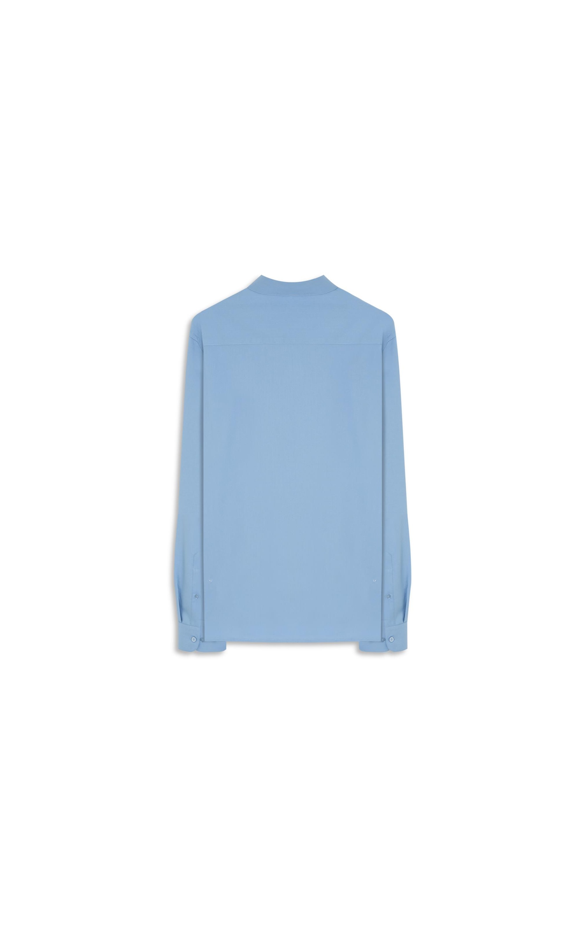 Camisa Politech Bambu Ml Azul Claro