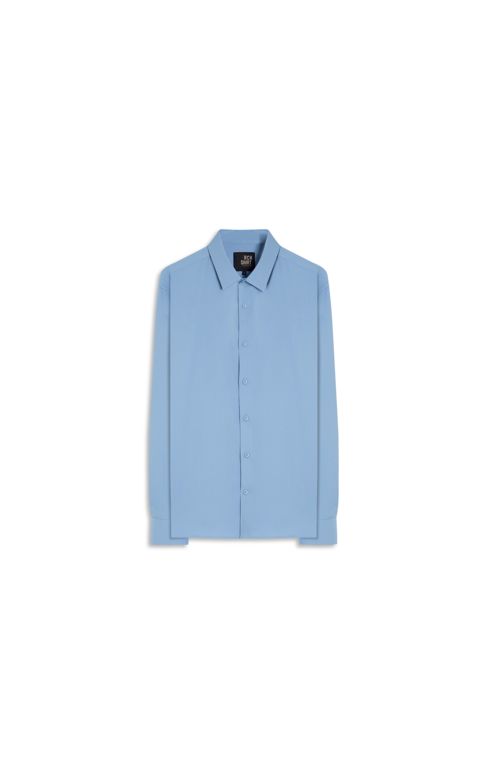 Camisa Politech Bambu Ml Azul Claro