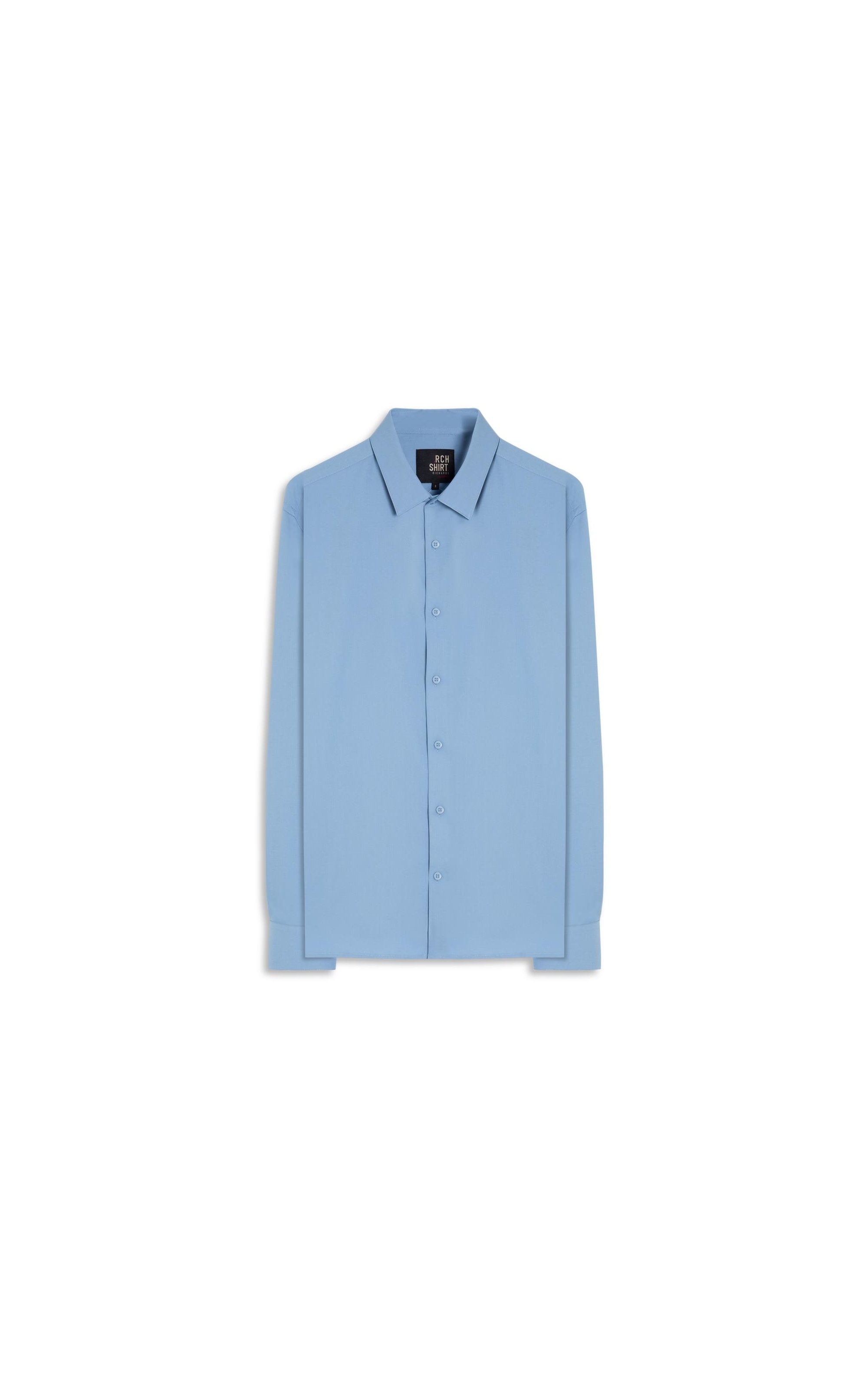 Camisa Politech Bambu Ml Azul Claro