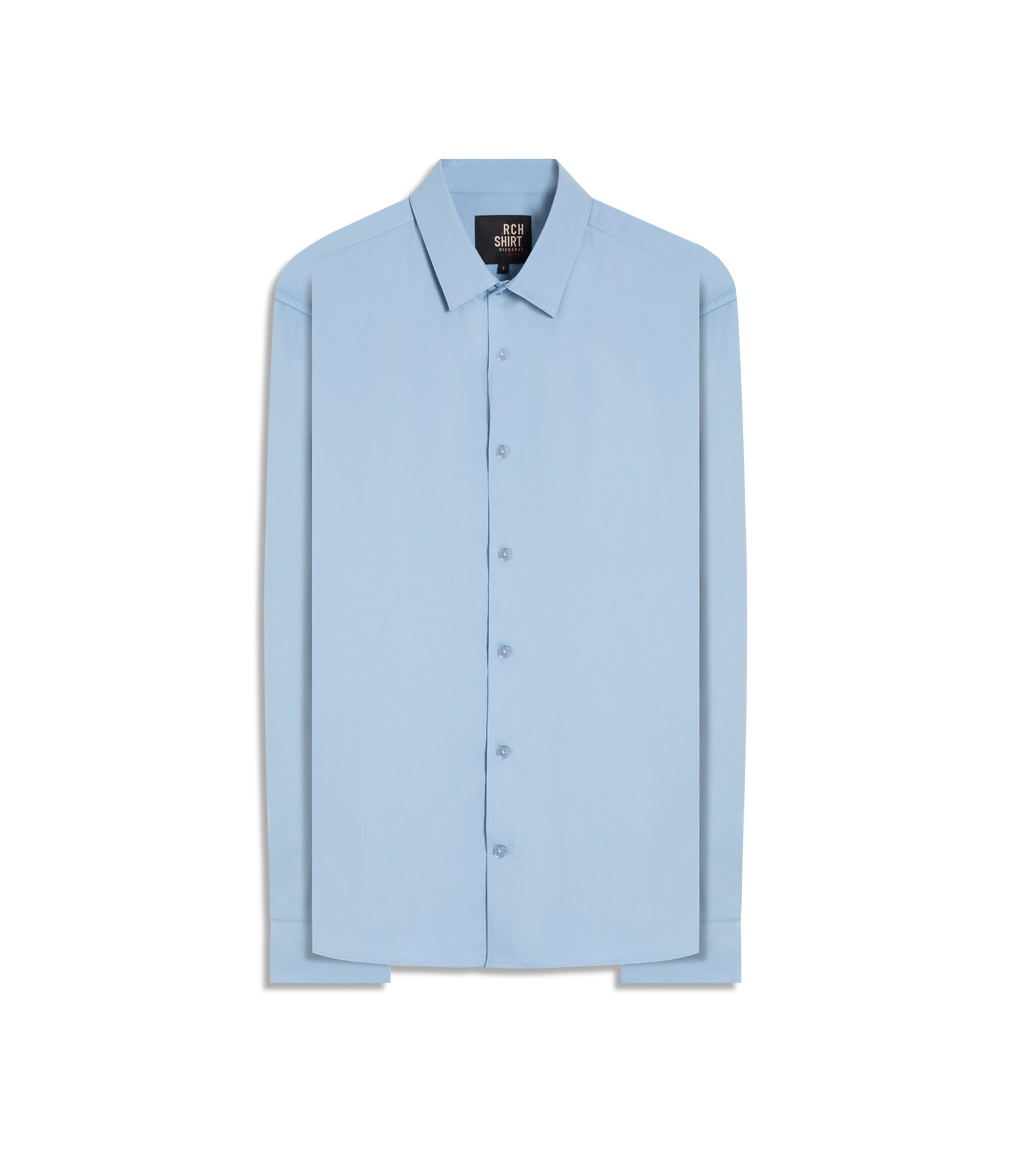 Camisa Politech Bambu Ml Azul Seco