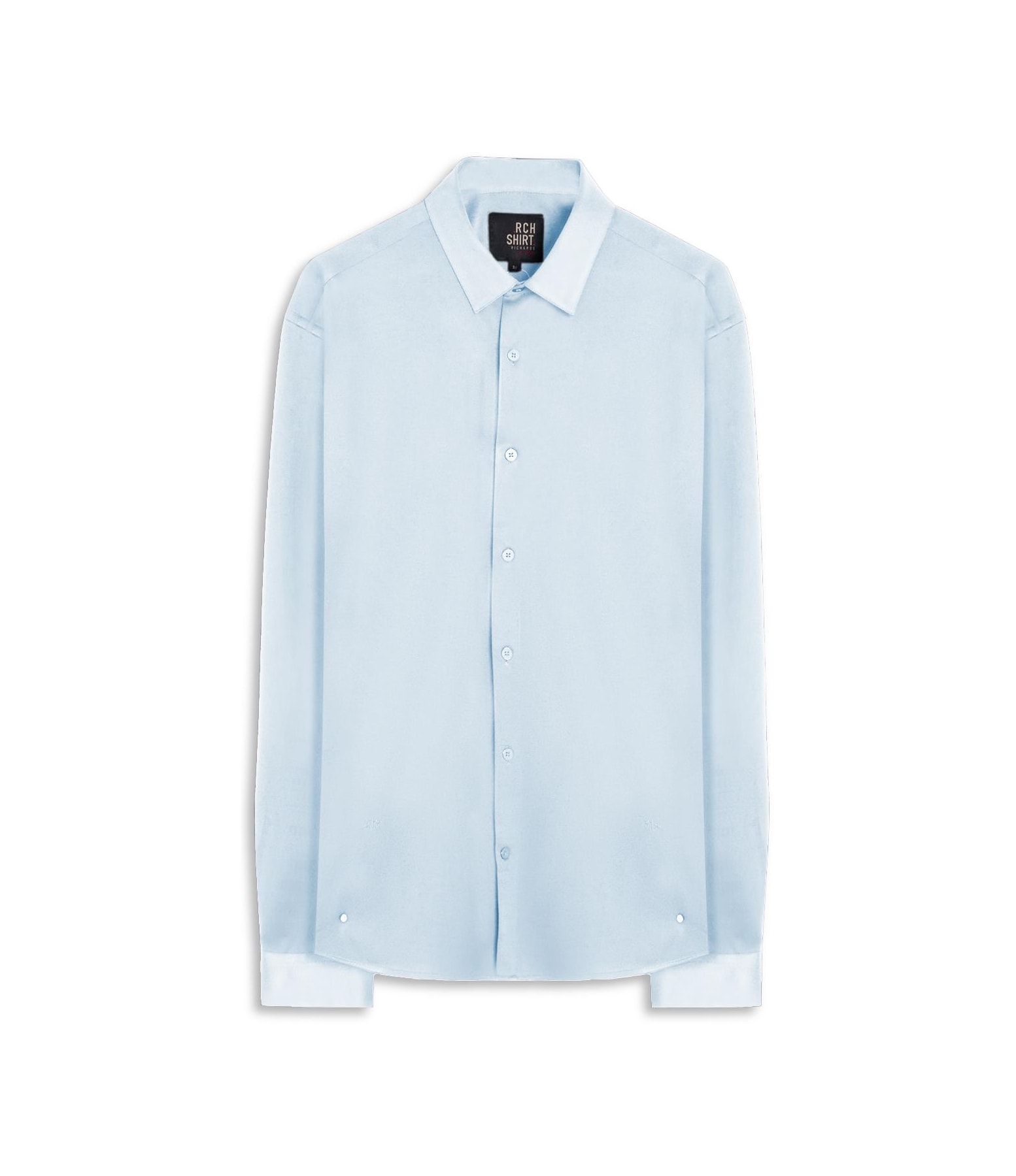 Camisa Politech Ml Azul Chofer