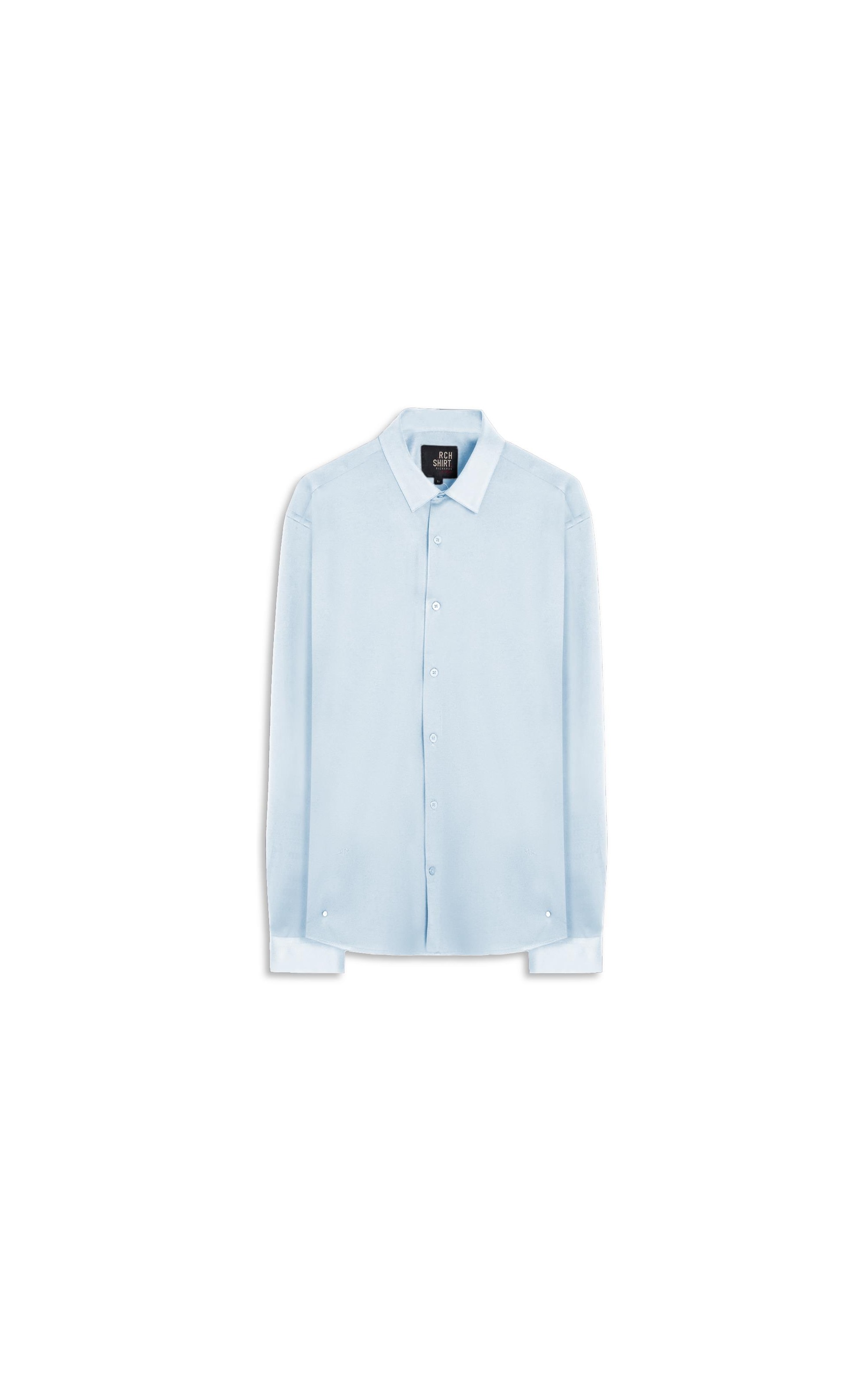 Camisa Politech Ml Azul Chofer