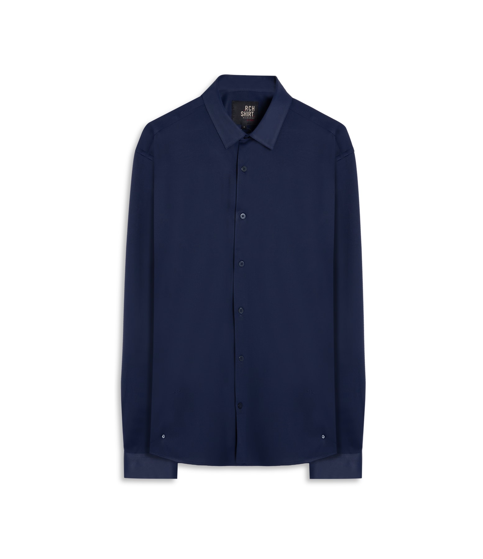 Camisa Politech Ml Dark Navy