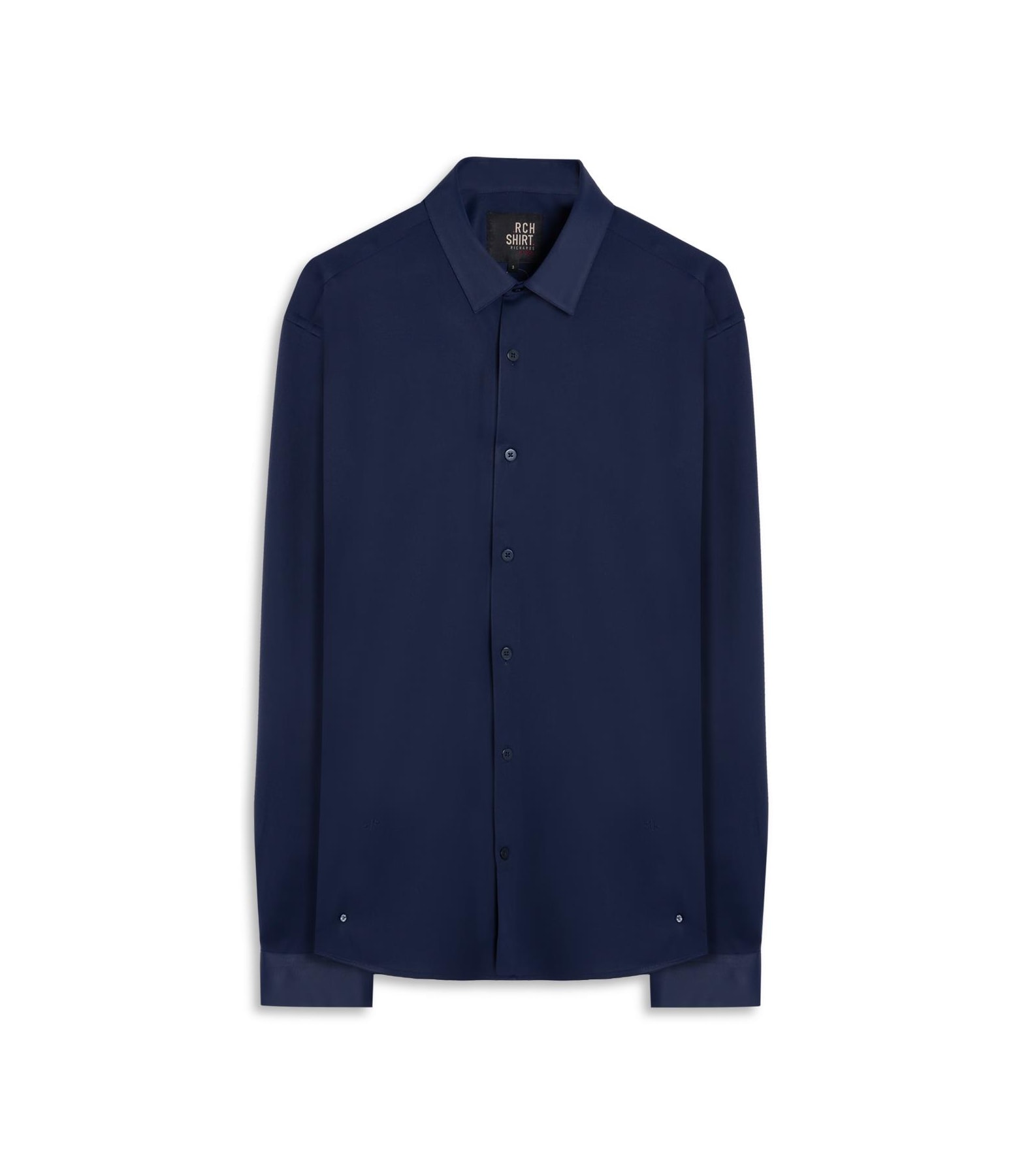 Camisa Politech Ml Dark Navy