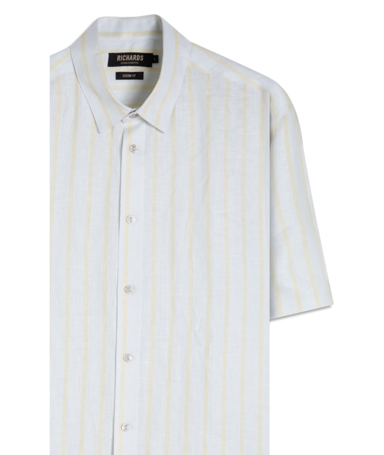 Camisa Port Grimaud Surf Amarelo Claro