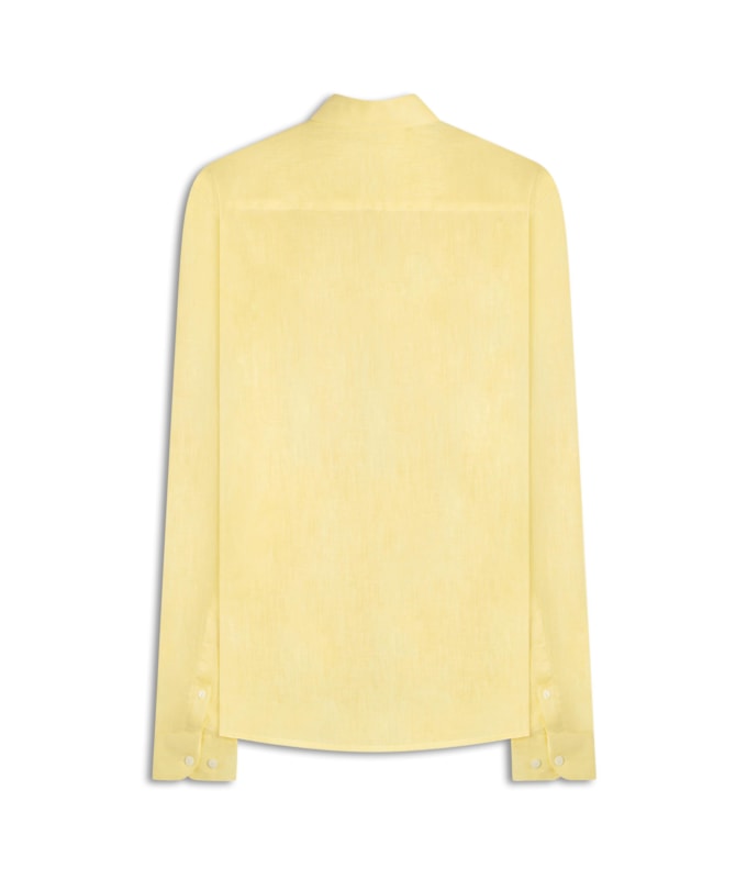 Camisa  Puro Linho Amarelo i
