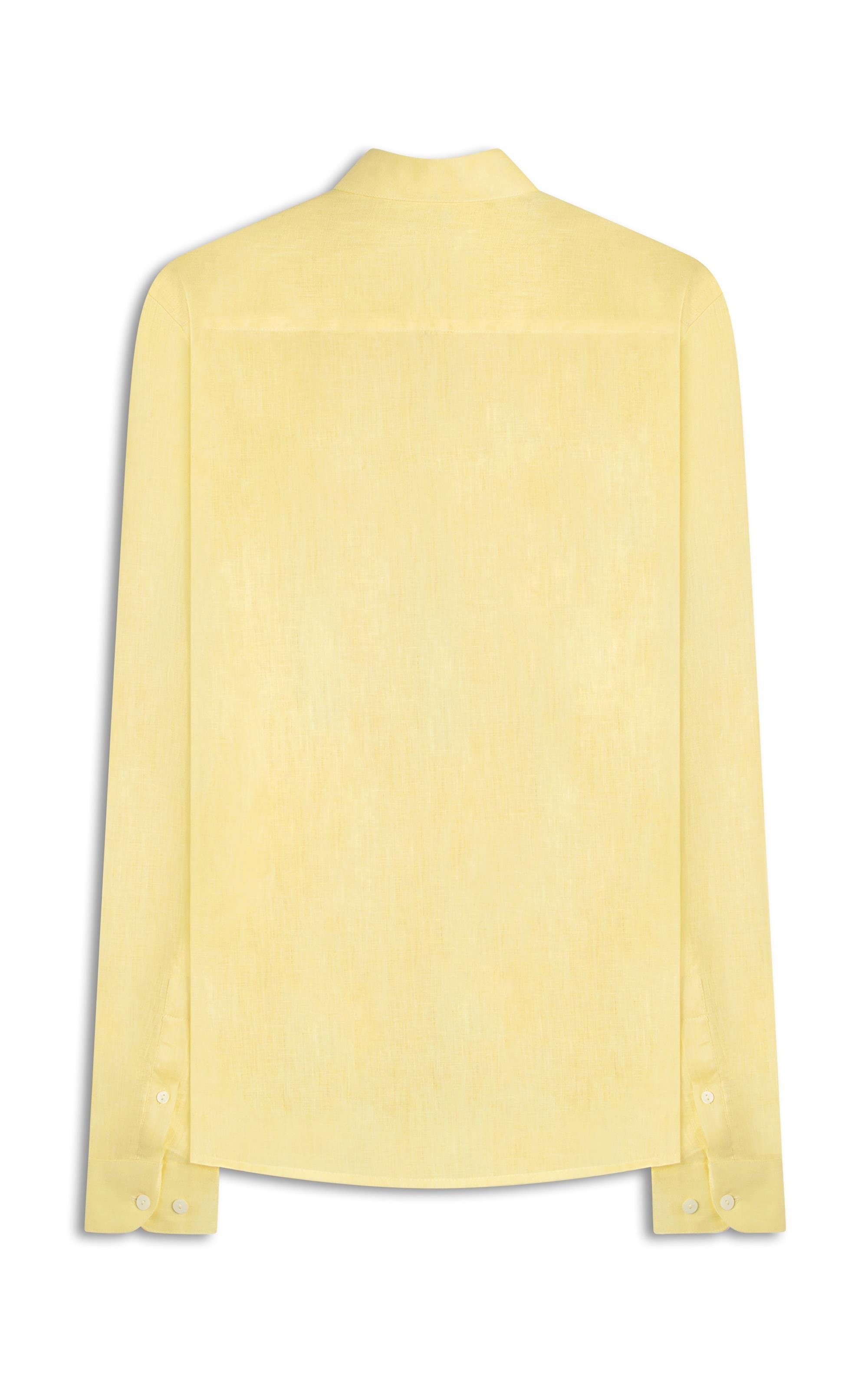 Camisa  Puro Linho Amarelo i