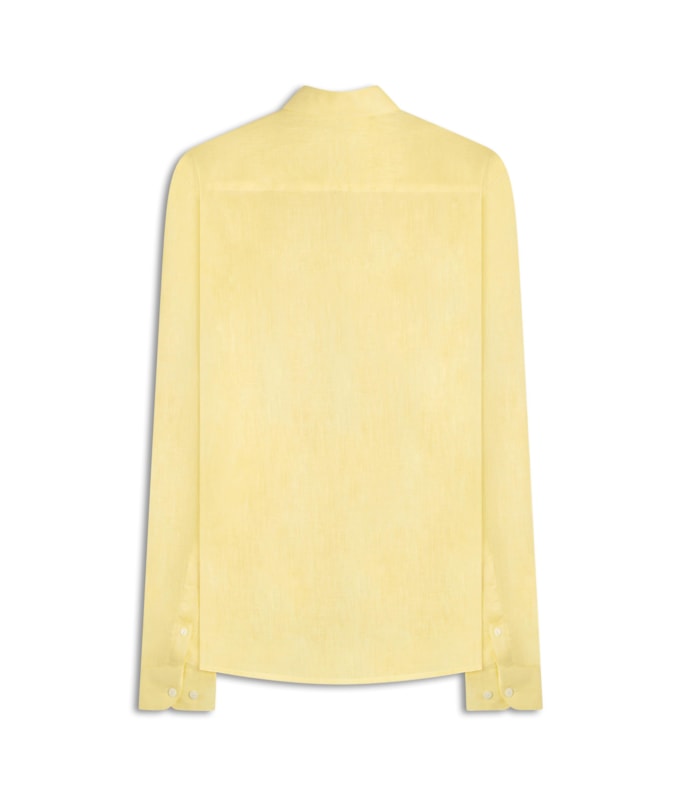 Camisa  Puro Linho Amarelo i