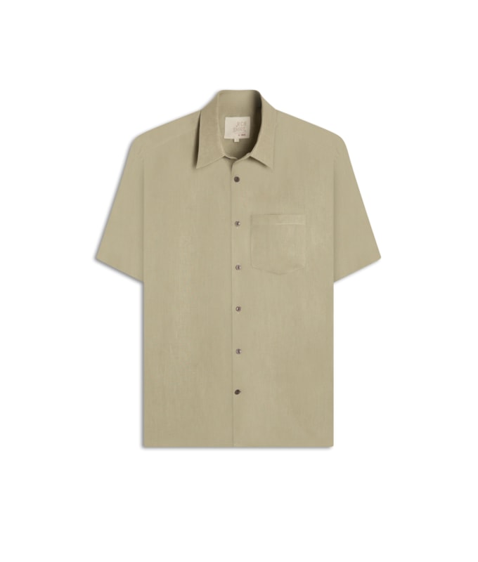 Camisa Puro Linho Areia