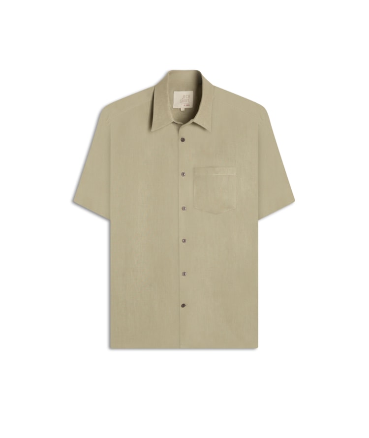 Camisa Puro Linho Areia