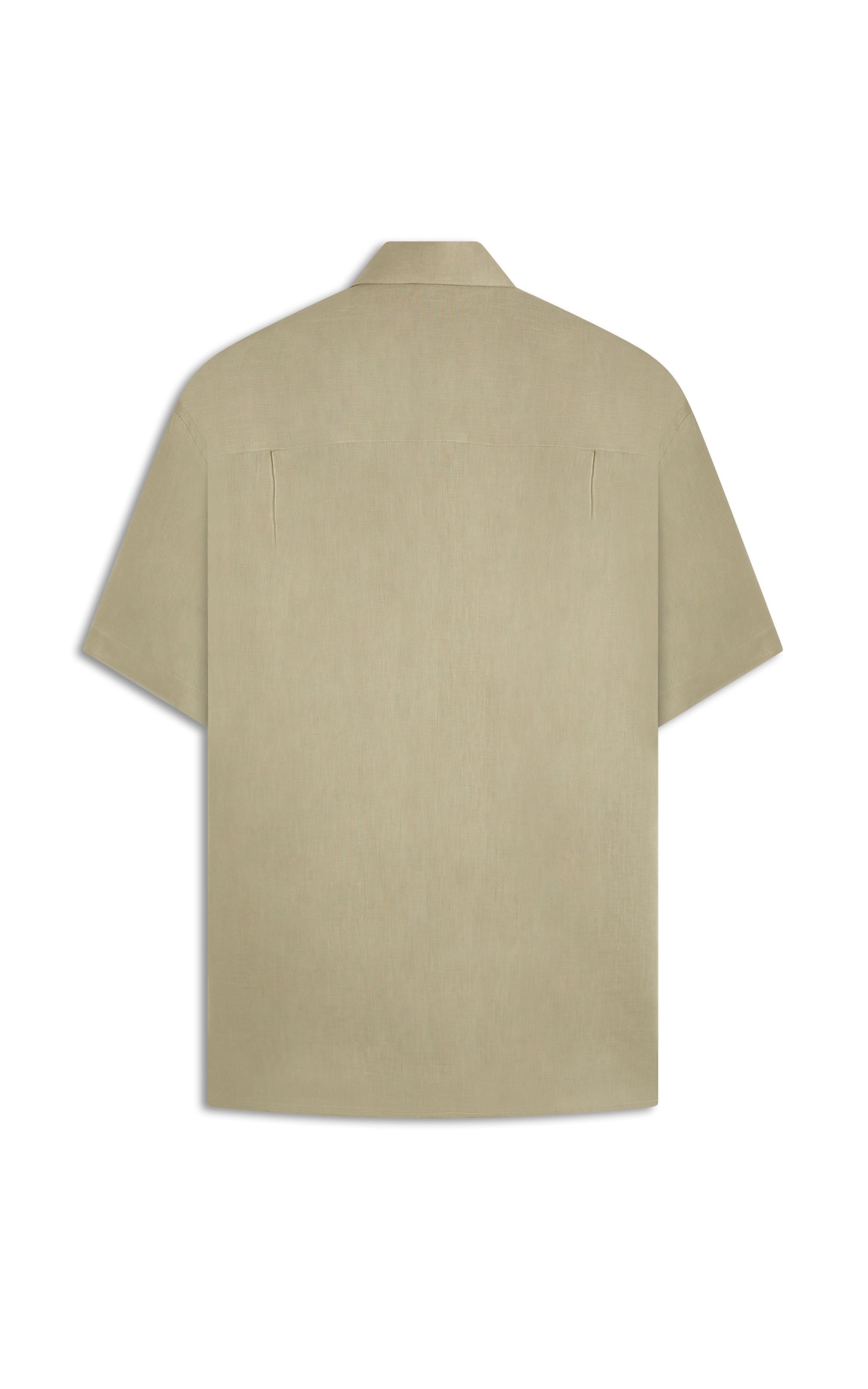 Camisa Puro Linho Areia