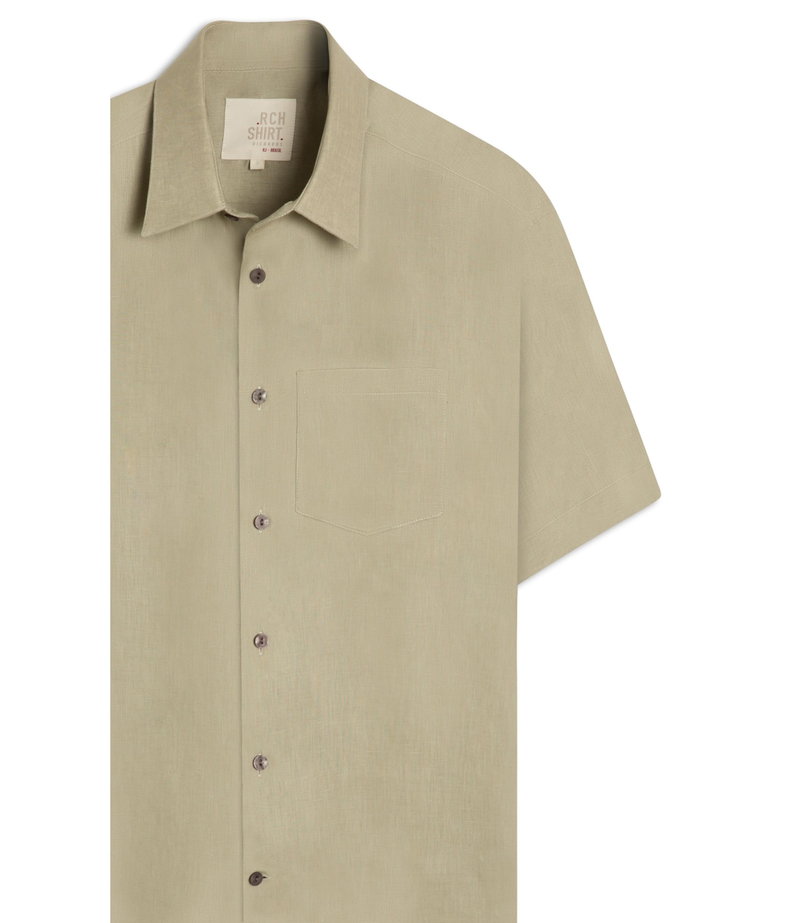 Camisa Puro Linho Areia